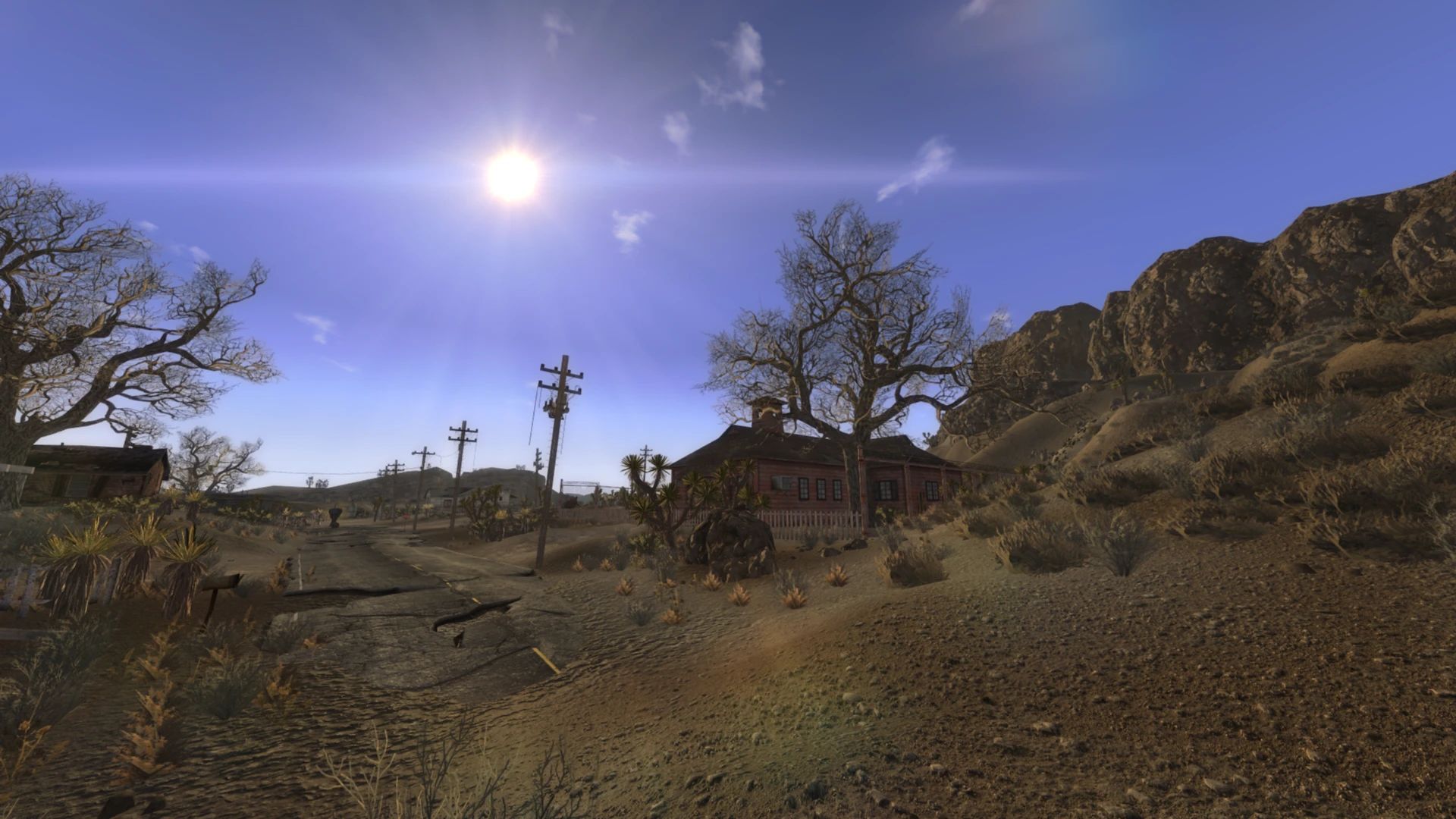 Blasted Trees mod for Fallout: New Vegas