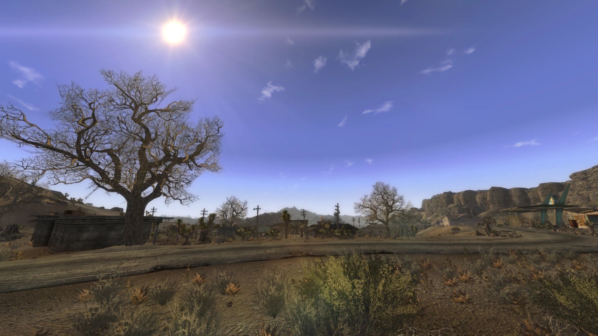 Blasted Trees mod for Fallout: New Vegas
