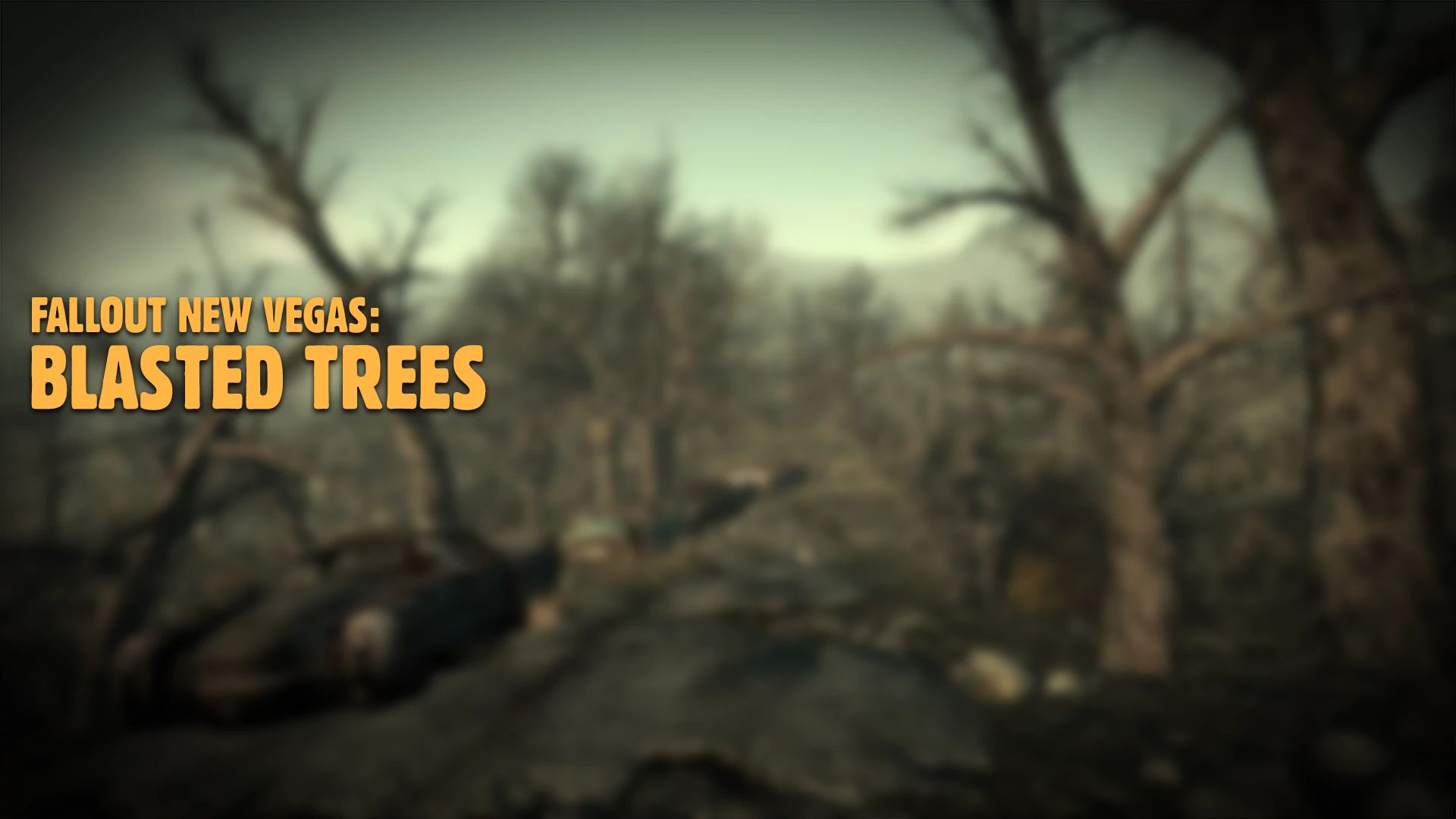 Blasted Trees mod for Fallout: New Vegas