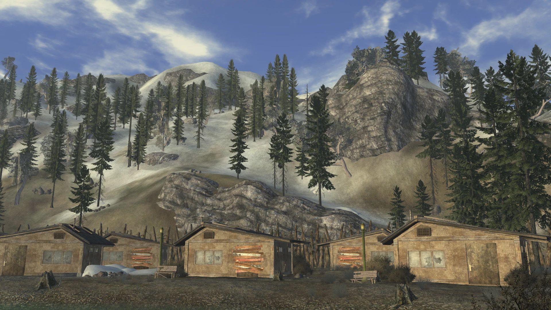 Spruce Forest mod for Fallout: New Vegas