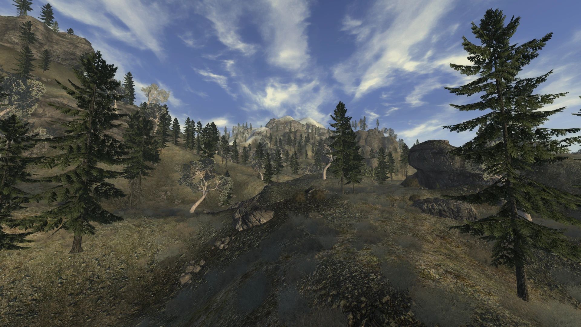 Spruce Forest mod for Fallout: New Vegas
