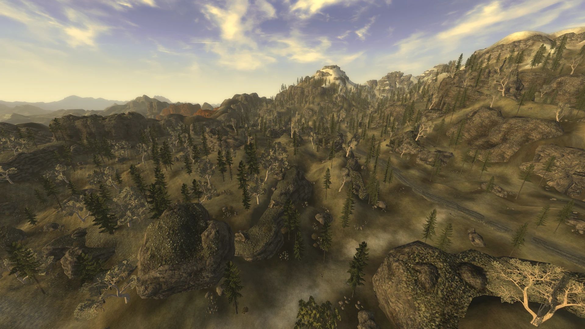 Spruce Forest mod for Fallout: New Vegas