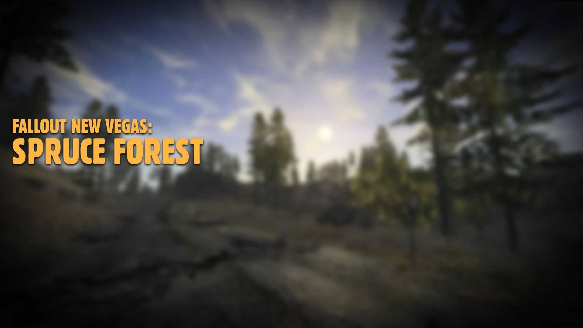 Spruce Forest mod for Fallout: New Vegas