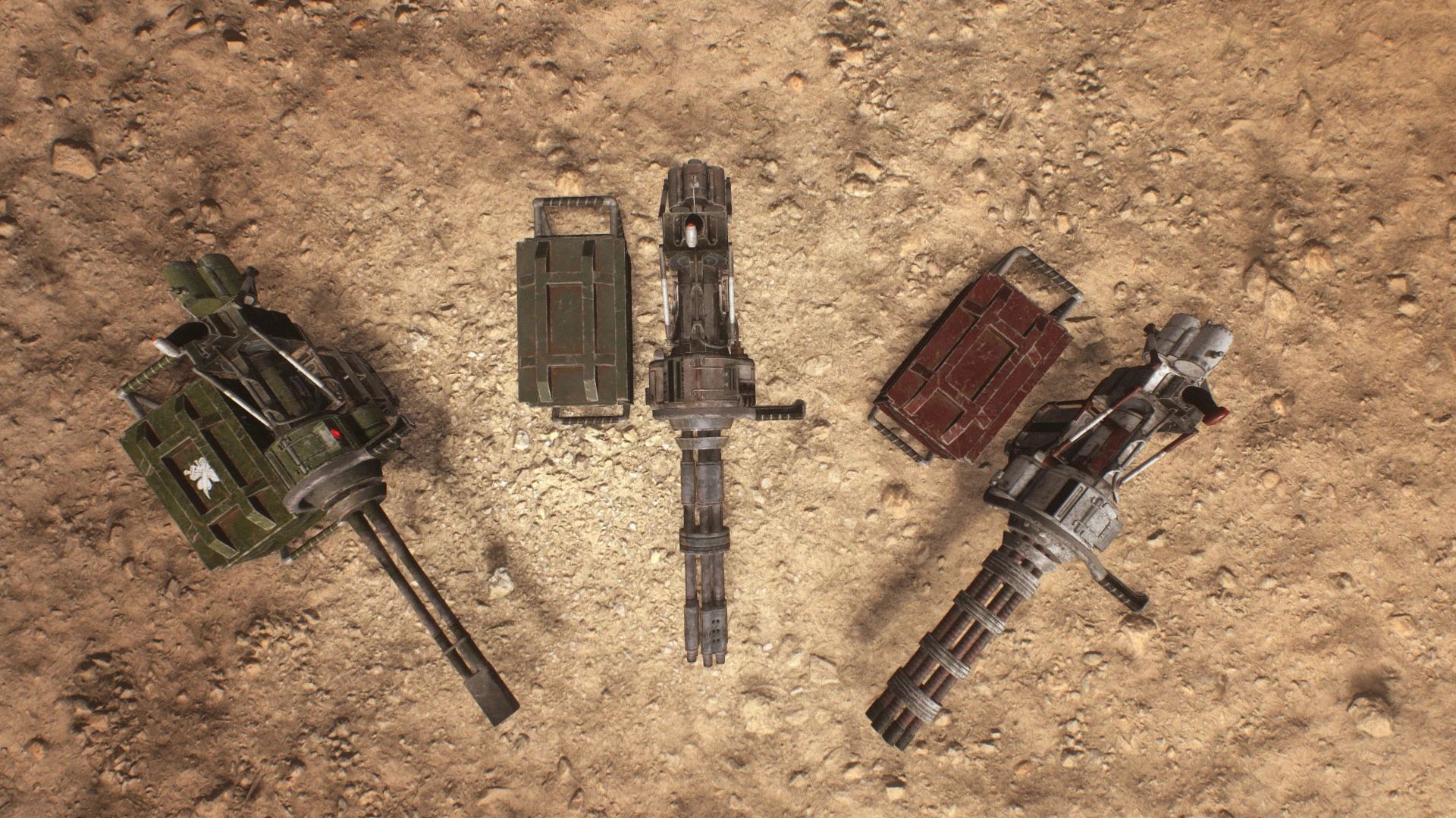 Classic Miniguns (ESPLESS) mod for Fallout: New Vegas