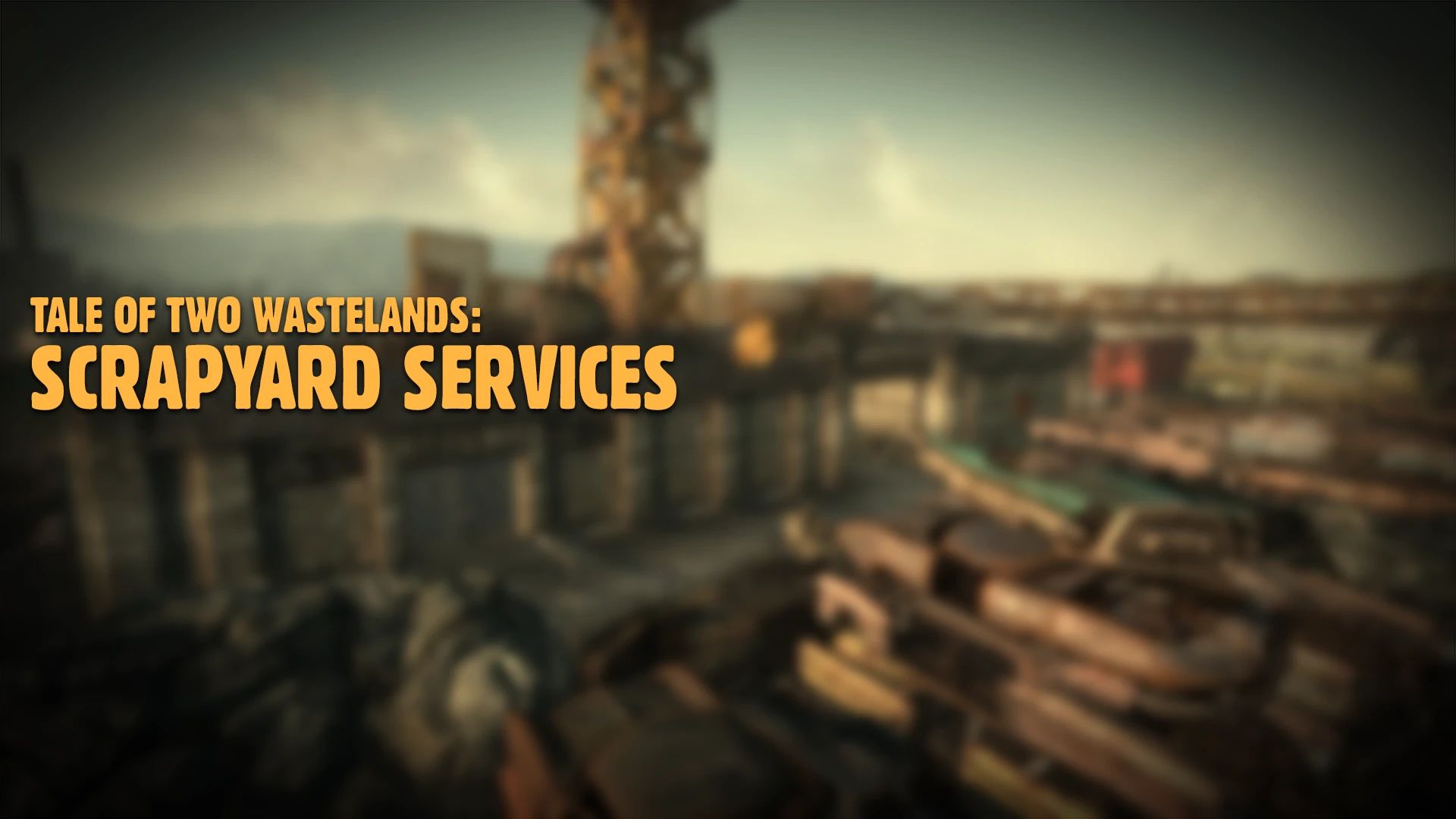 [TTW] Scrapyard Services mod for Fallout: New Vegas