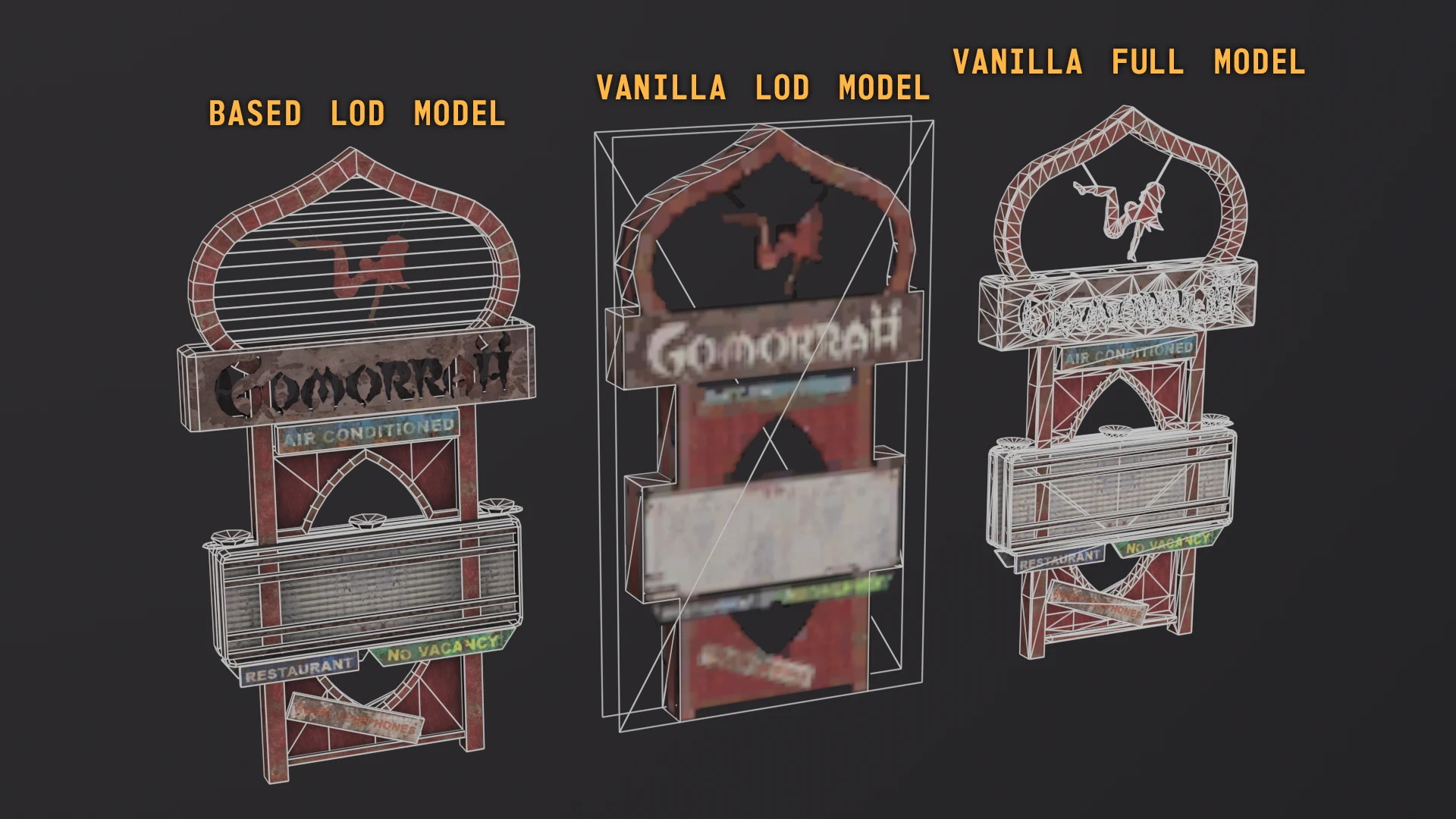 Physically Based LOD mod for Fallout: New Vegas