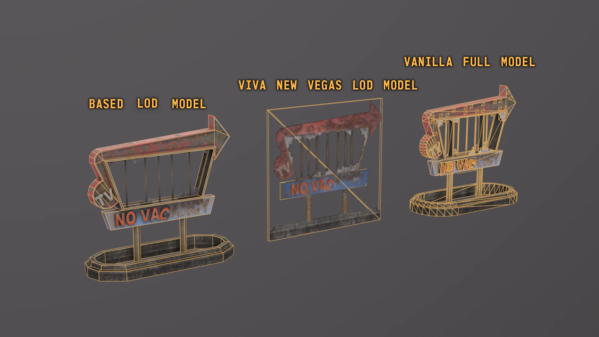 Physically Based LOD mod for Fallout: New Vegas