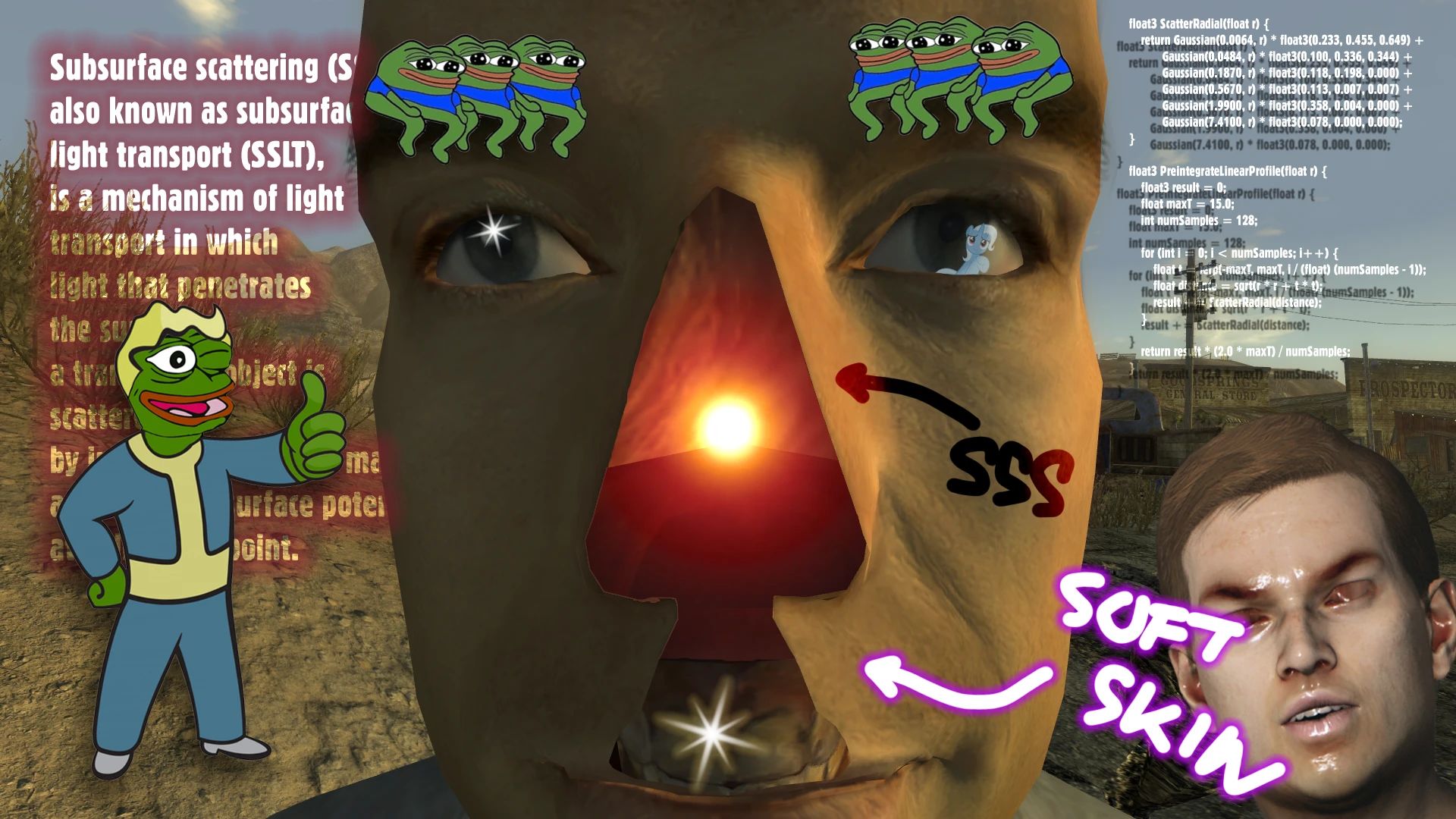 Vanilla Plus Skin mod for Fallout: New Vegas