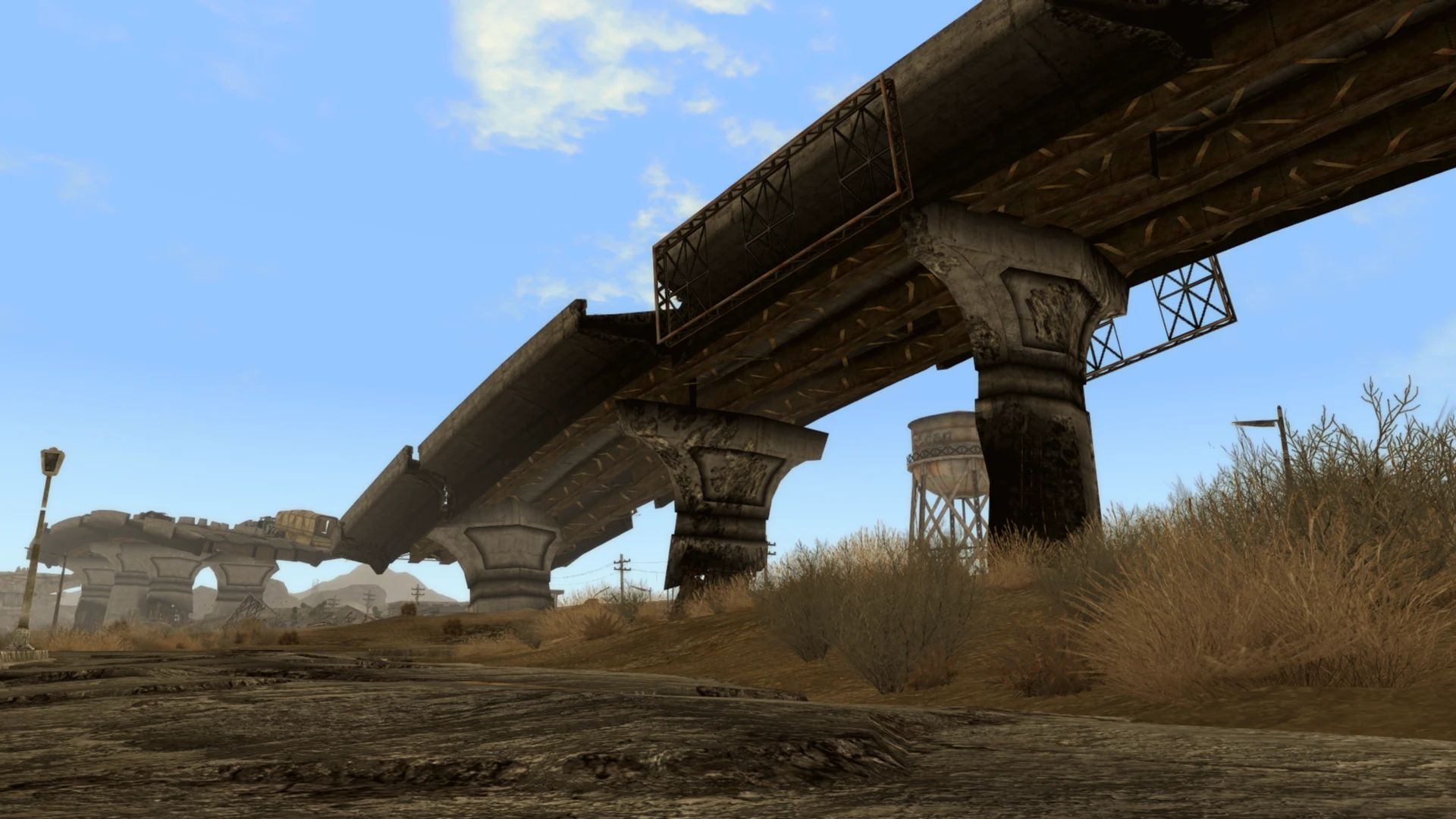 Improved Highways mod for Fallout: New Vegas