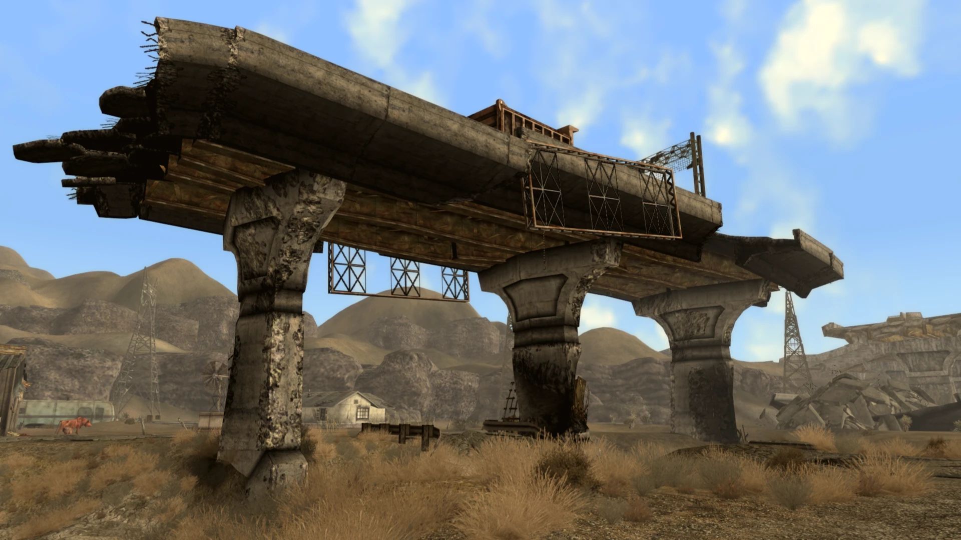 Improved Highways mod for Fallout: New Vegas