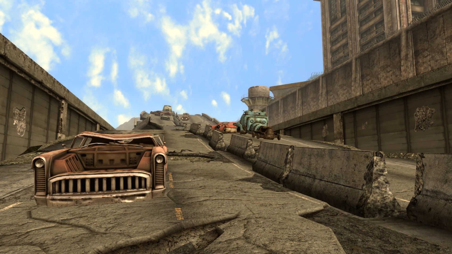 Improved Highways mod for Fallout: New Vegas