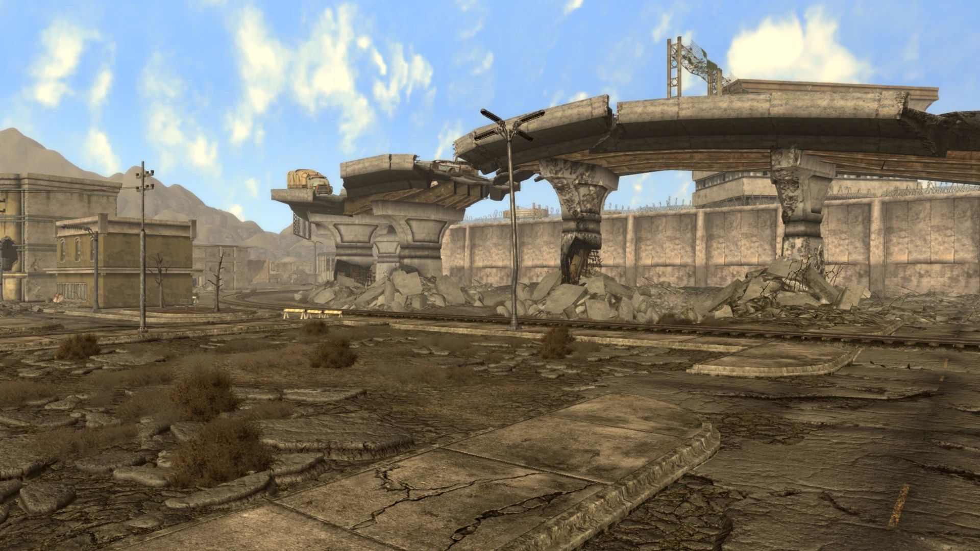 Improved Highways mod for Fallout: New Vegas