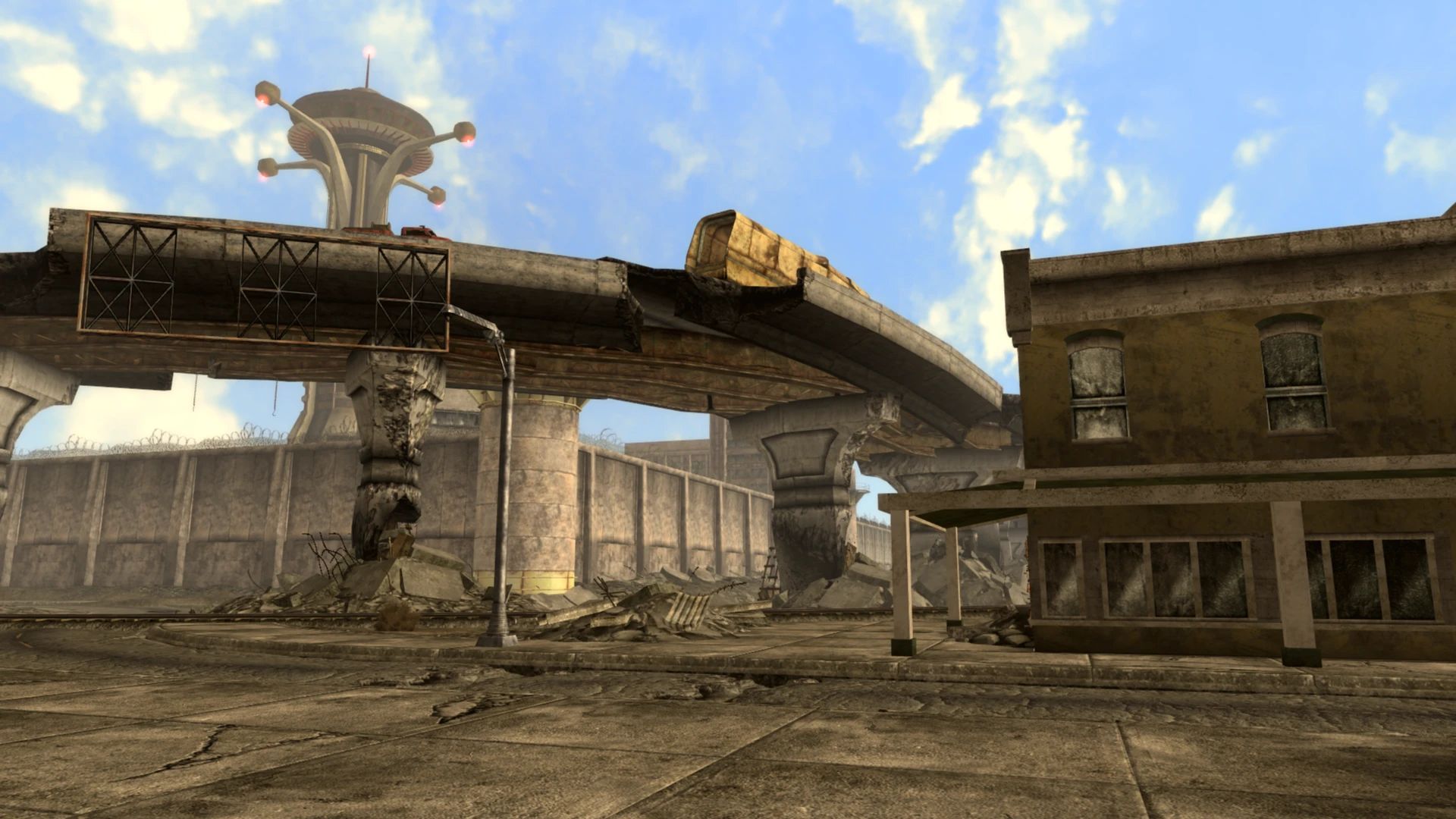 Improved Highways mod for Fallout: New Vegas