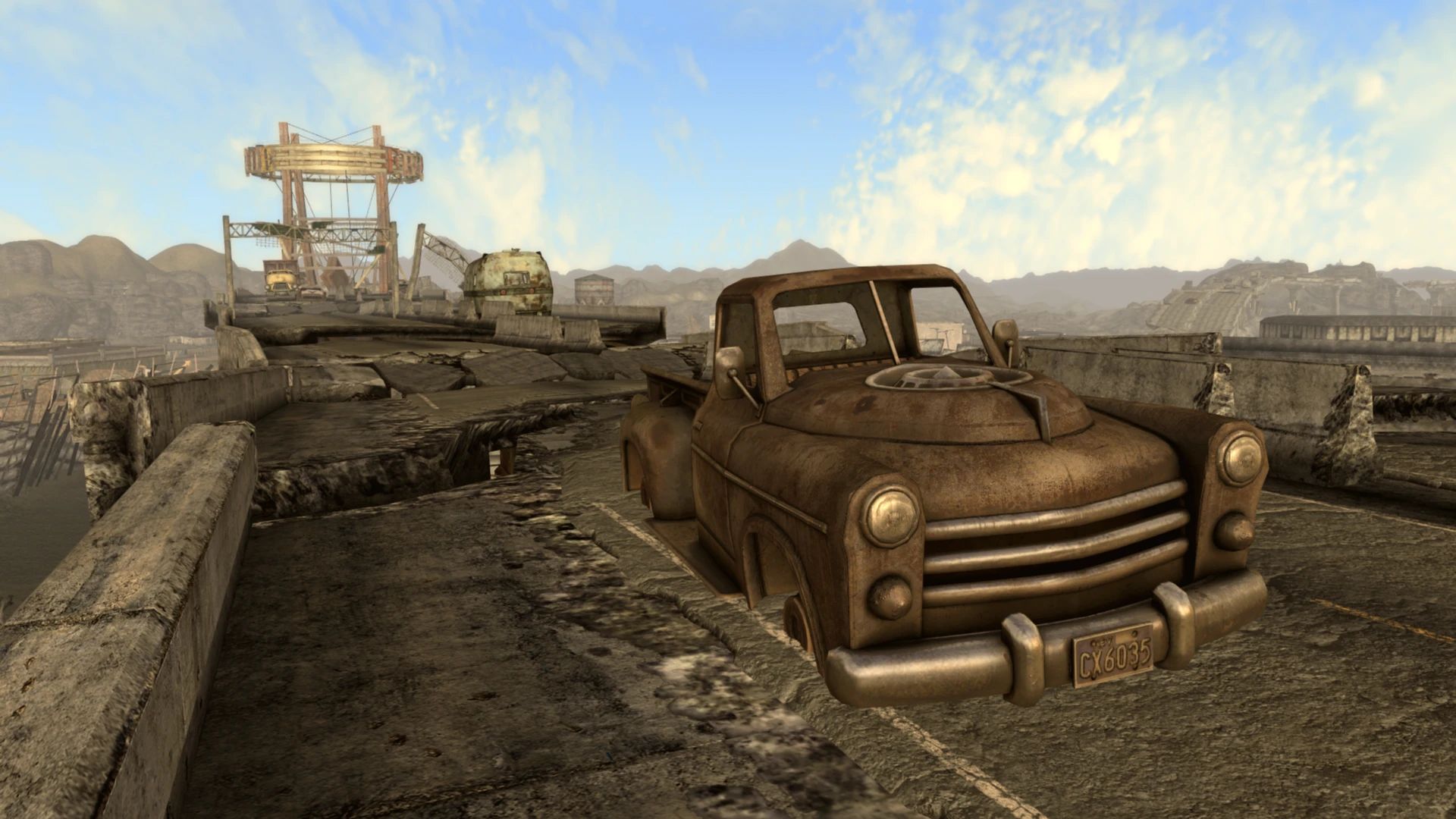 Improved Highways mod for Fallout: New Vegas