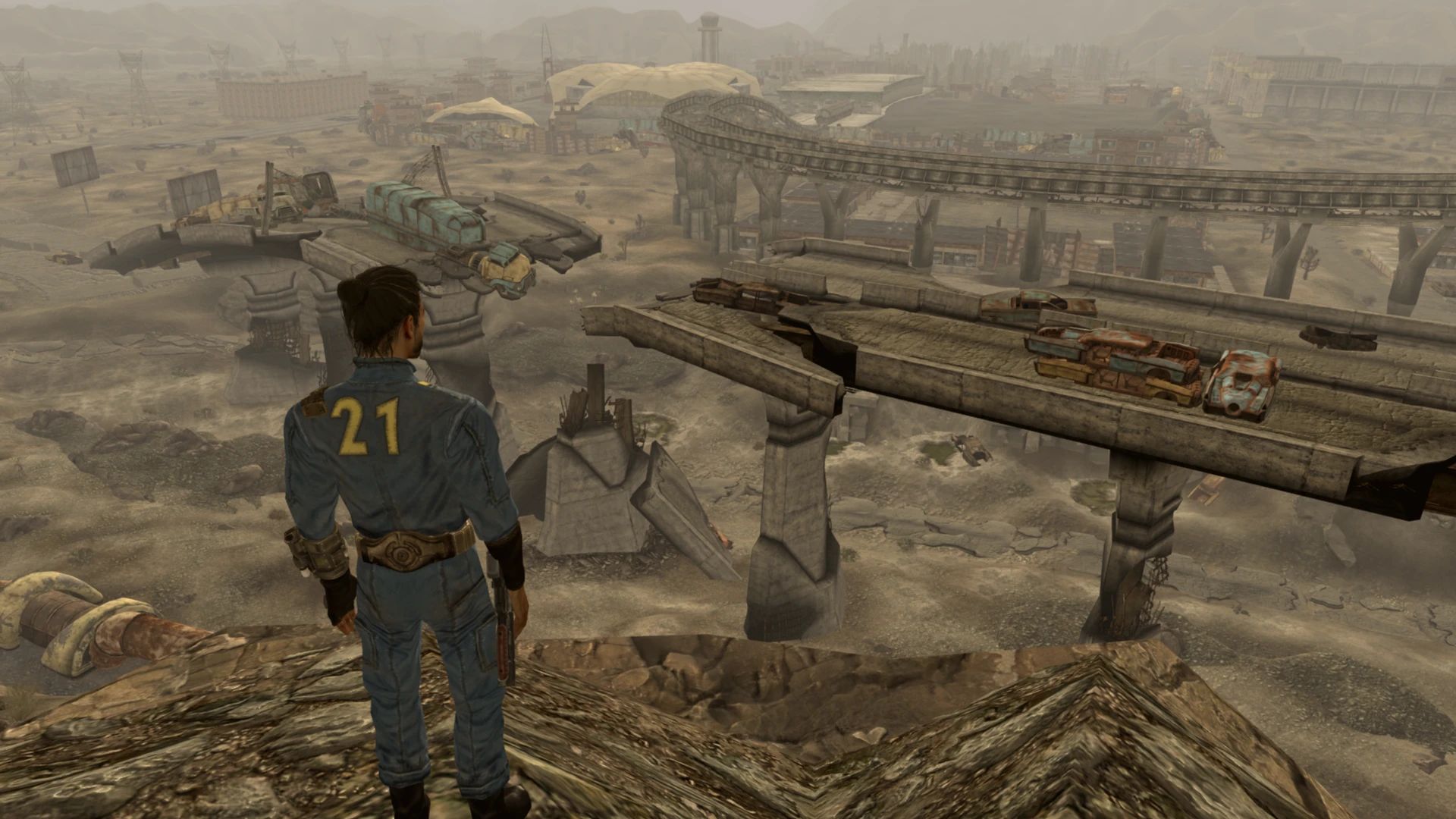 Improved Highways mod for Fallout: New Vegas