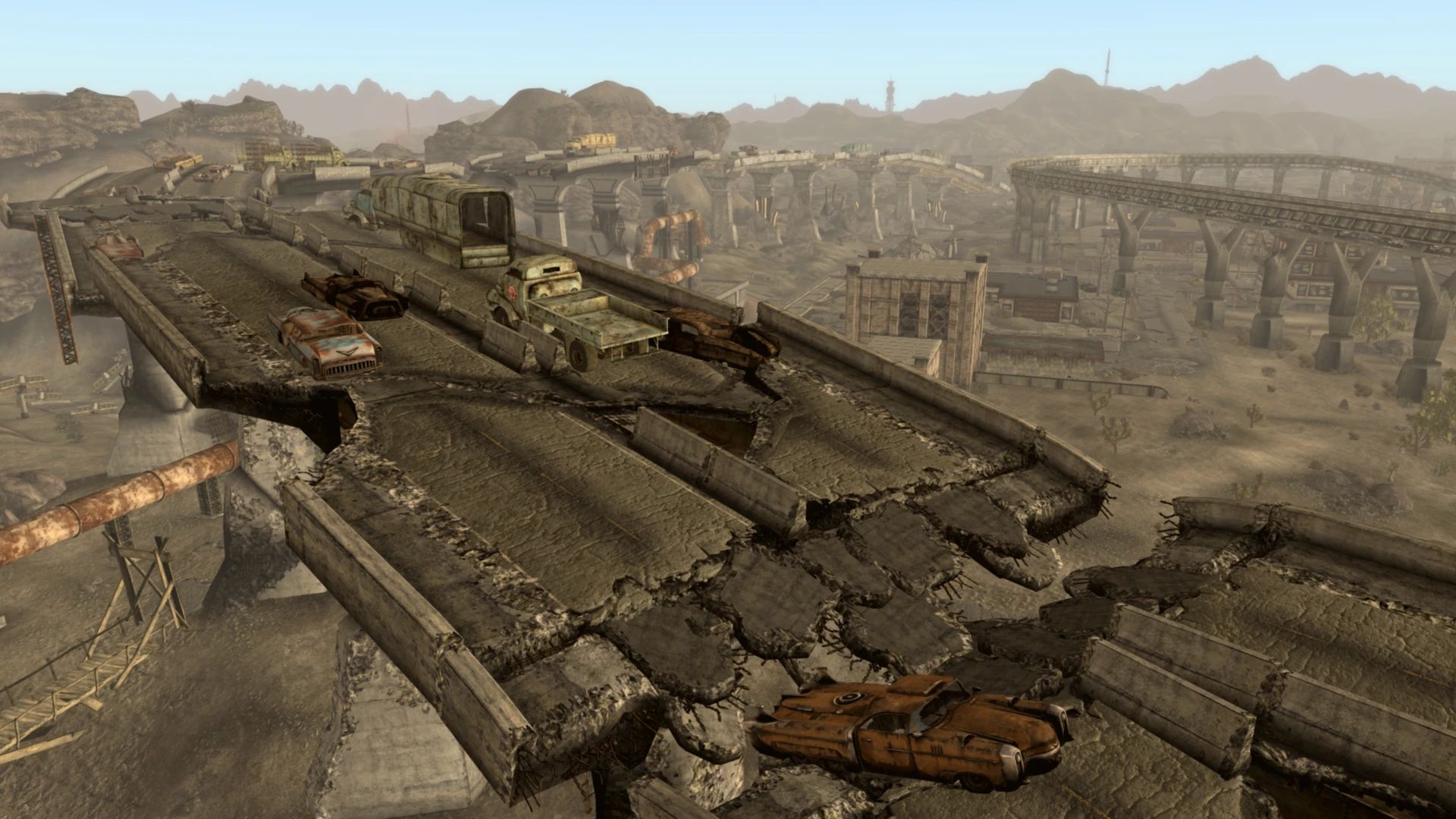 Improved Highways mod for Fallout: New Vegas