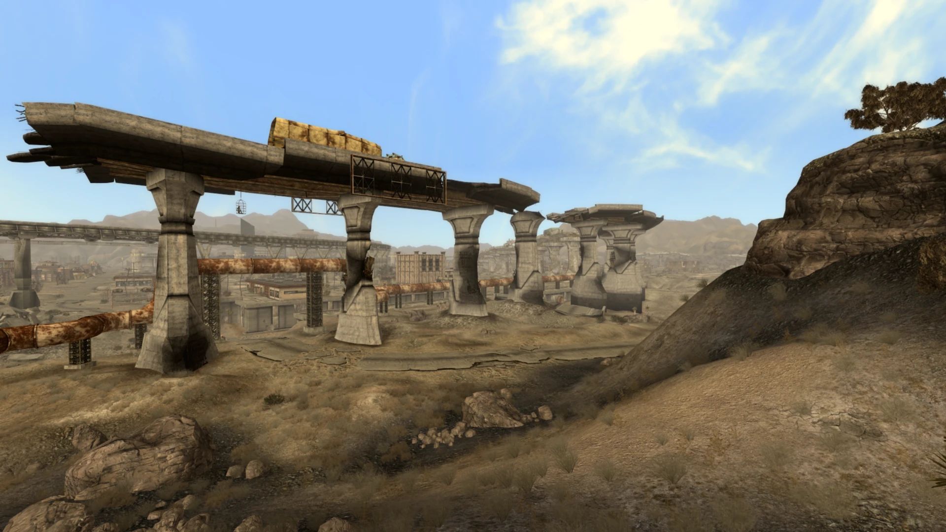 Improved Highways mod for Fallout: New Vegas