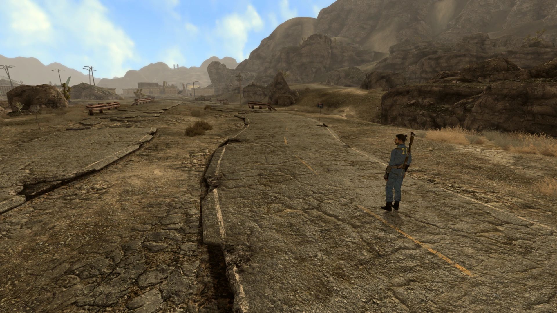 Waste-Worn Roads mod for Fallout: New Vegas