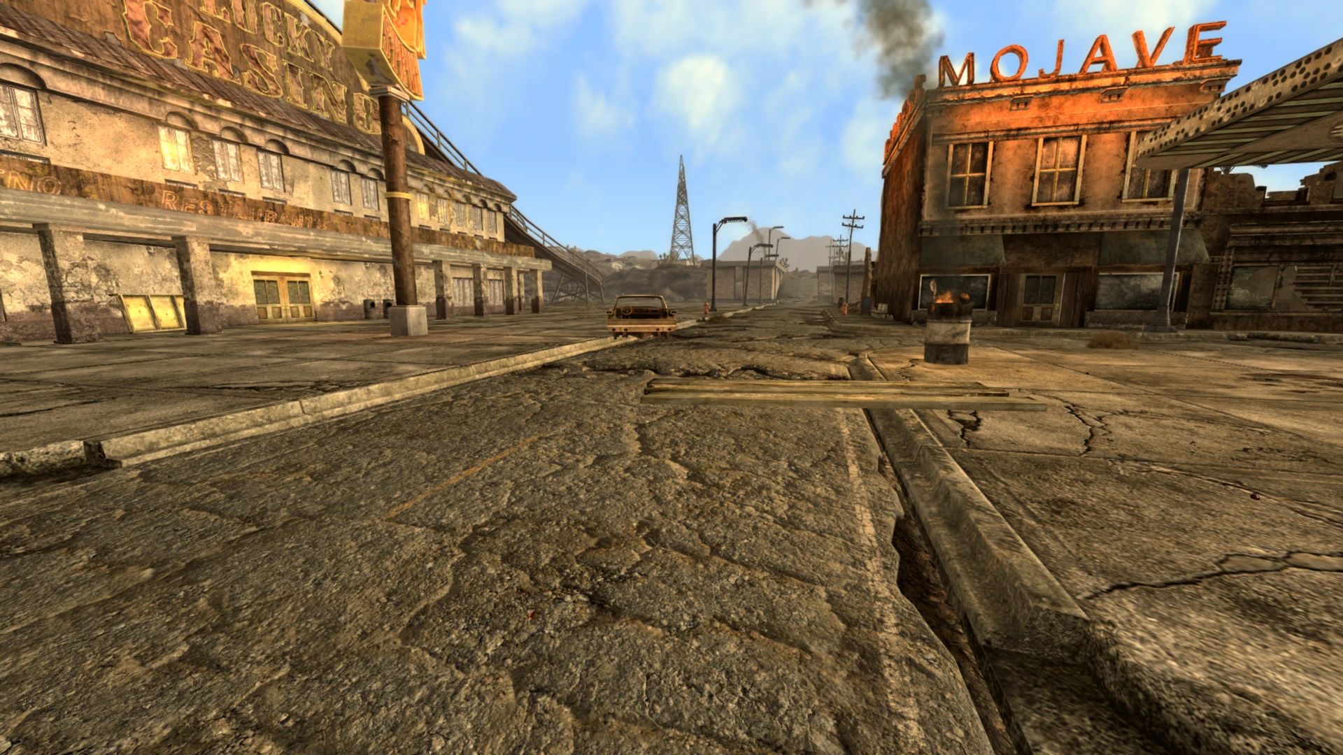 Waste-Worn Roads mod for Fallout: New Vegas