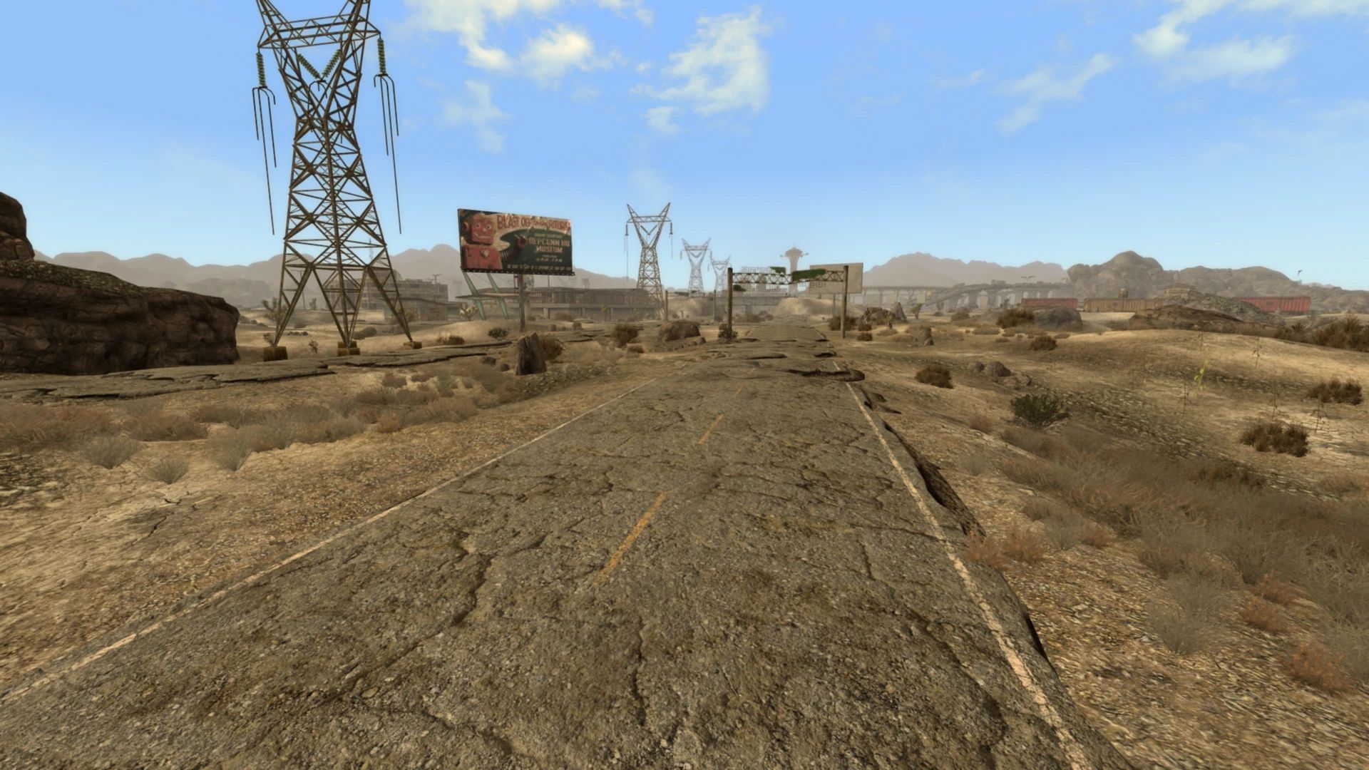 Waste-Worn Roads mod for Fallout: New Vegas