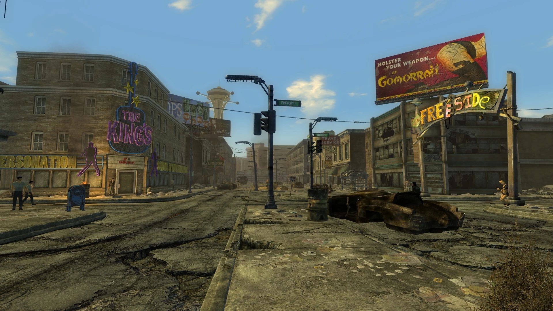 Lived-In Freeside mod for Fallout: New Vegas