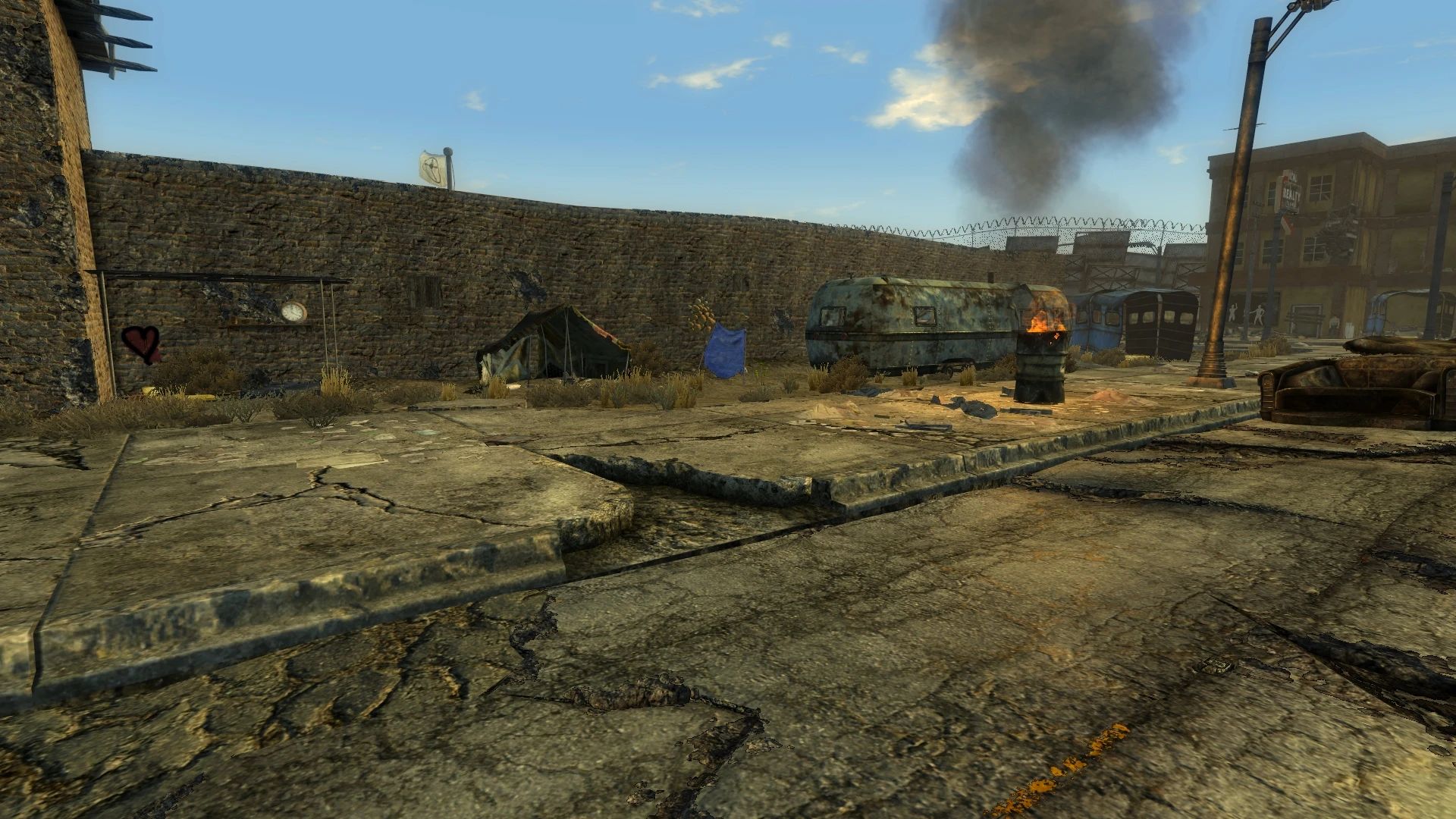 Lived-In Freeside mod for Fallout: New Vegas
