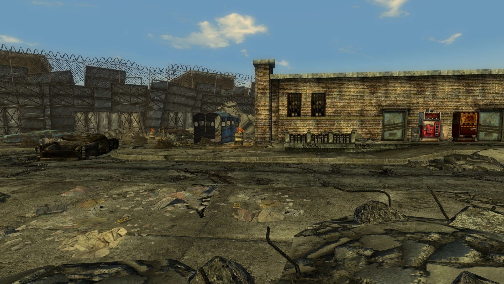 Lived-In Freeside mod for Fallout: New Vegas
