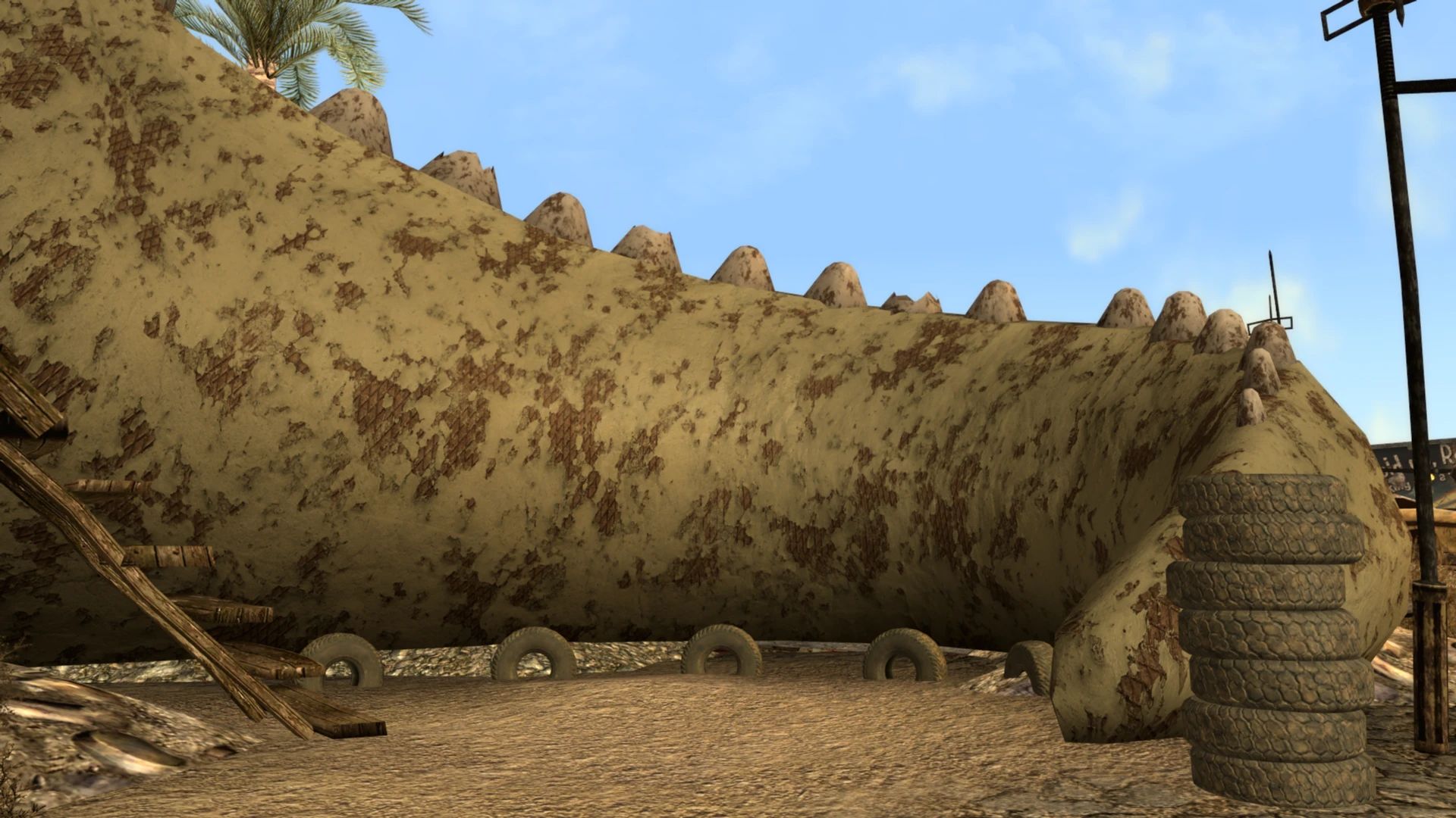 Dilapidated Dinky mod for Fallout: New Vegas