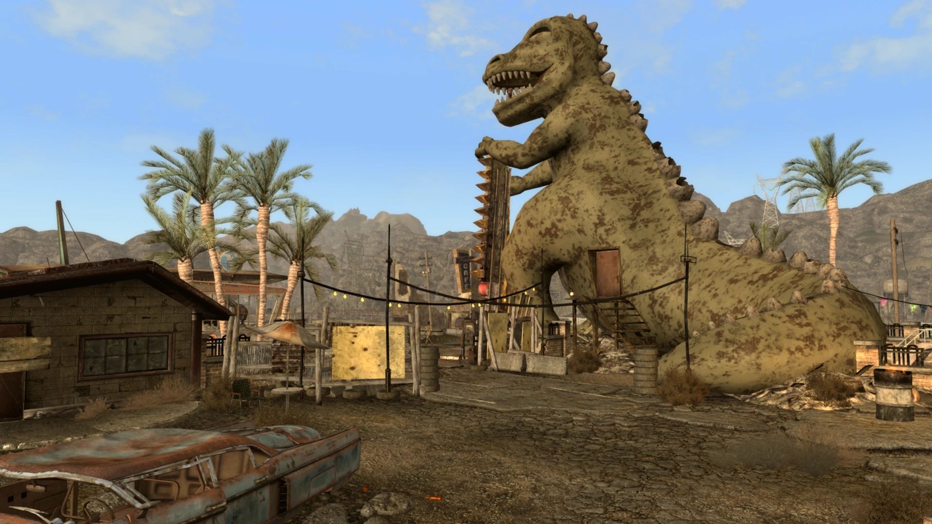 Dilapidated Dinky mod for Fallout: New Vegas