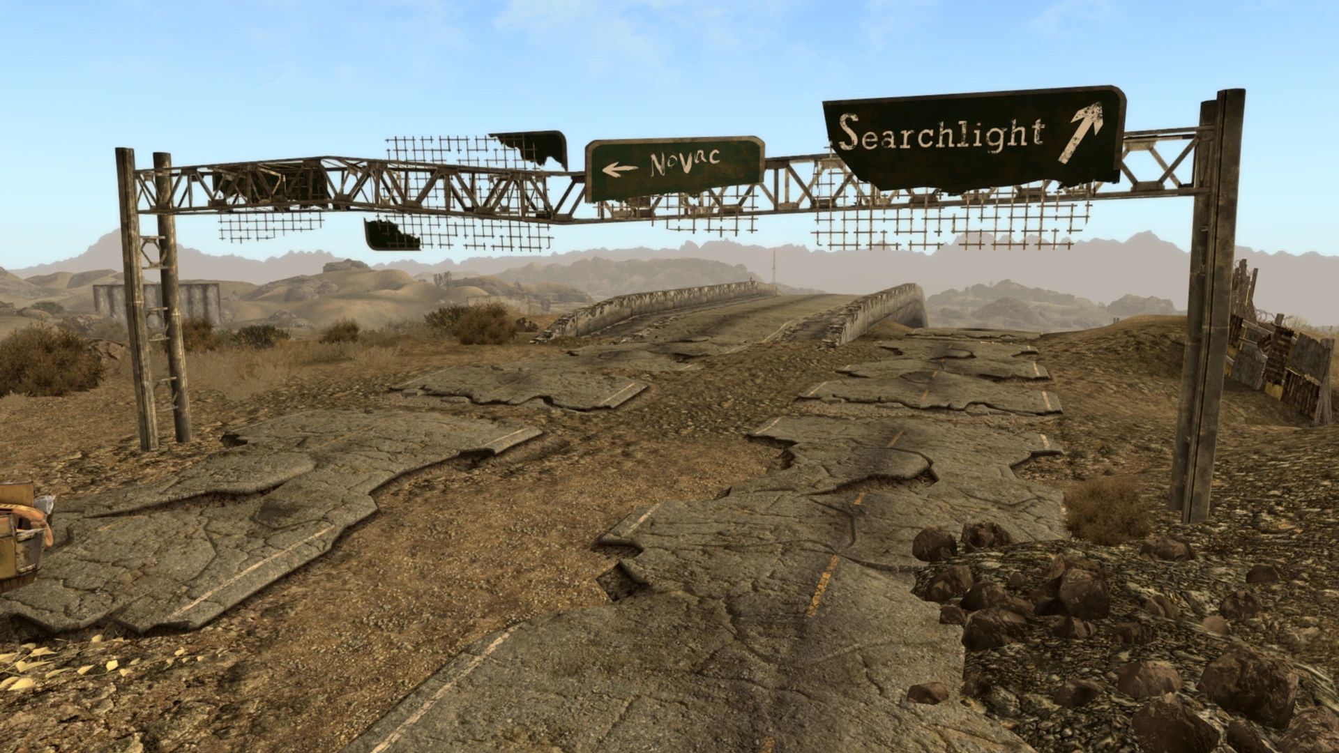 Improved Overpasses mod for Fallout: New Vegas