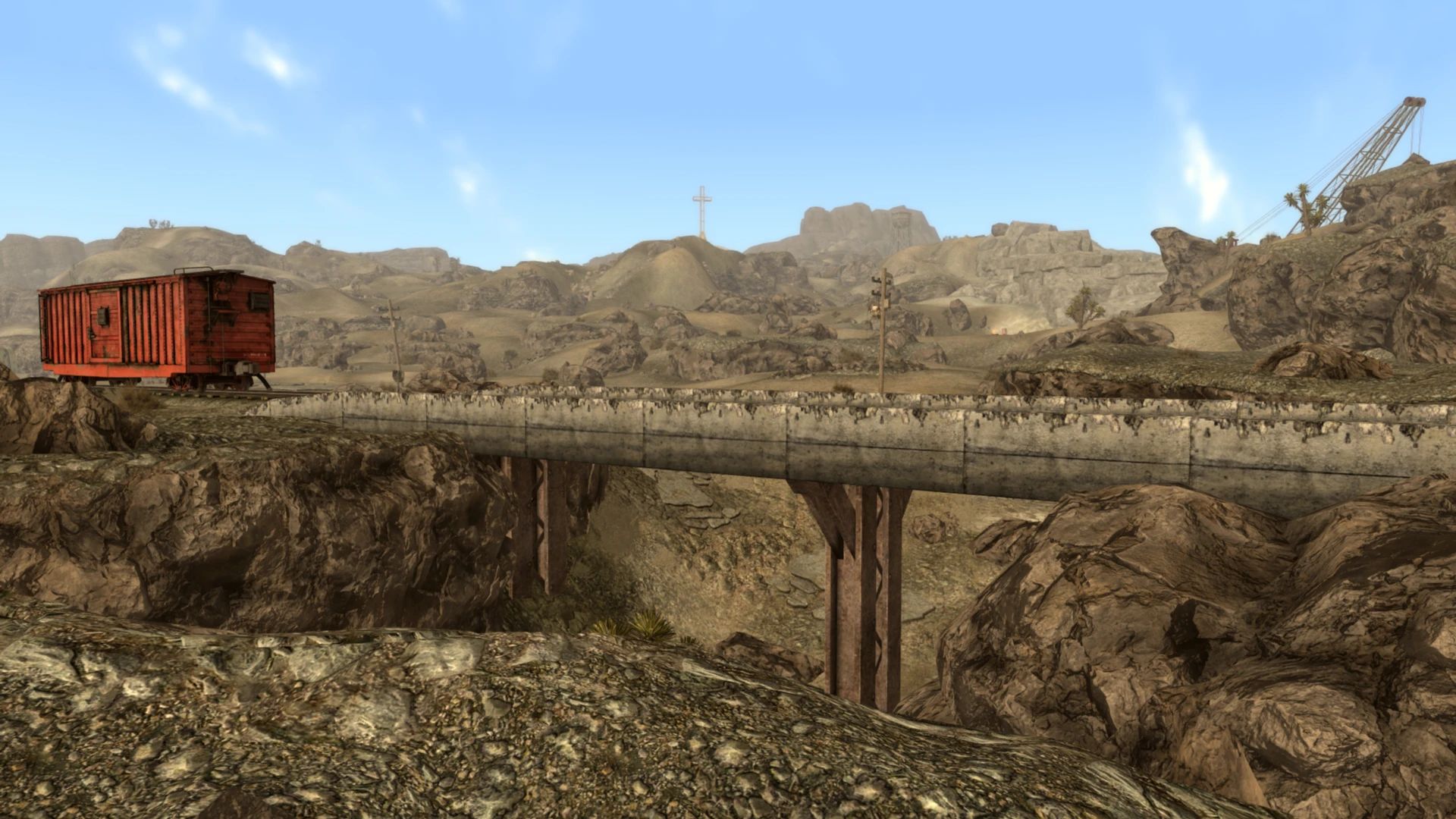 Improved Overpasses mod for Fallout: New Vegas