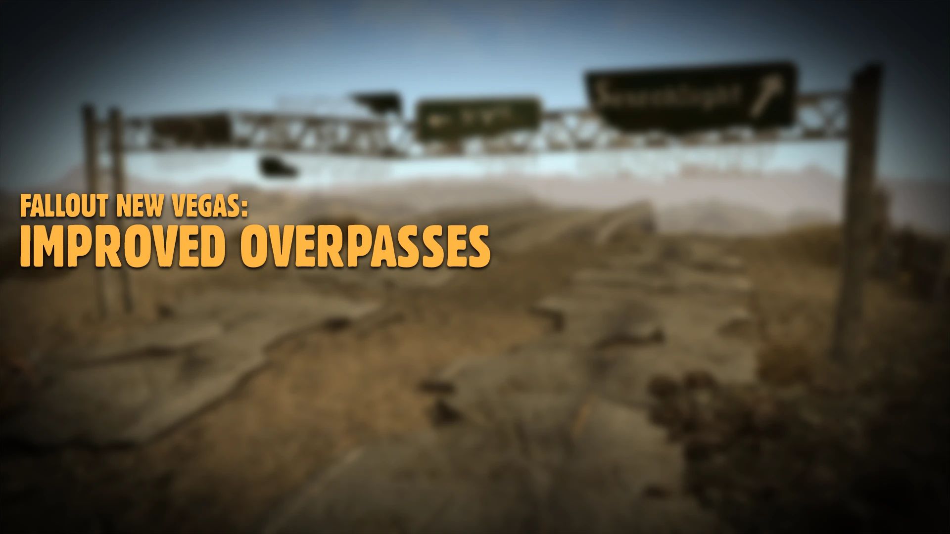Improved Overpasses mod for Fallout: New Vegas