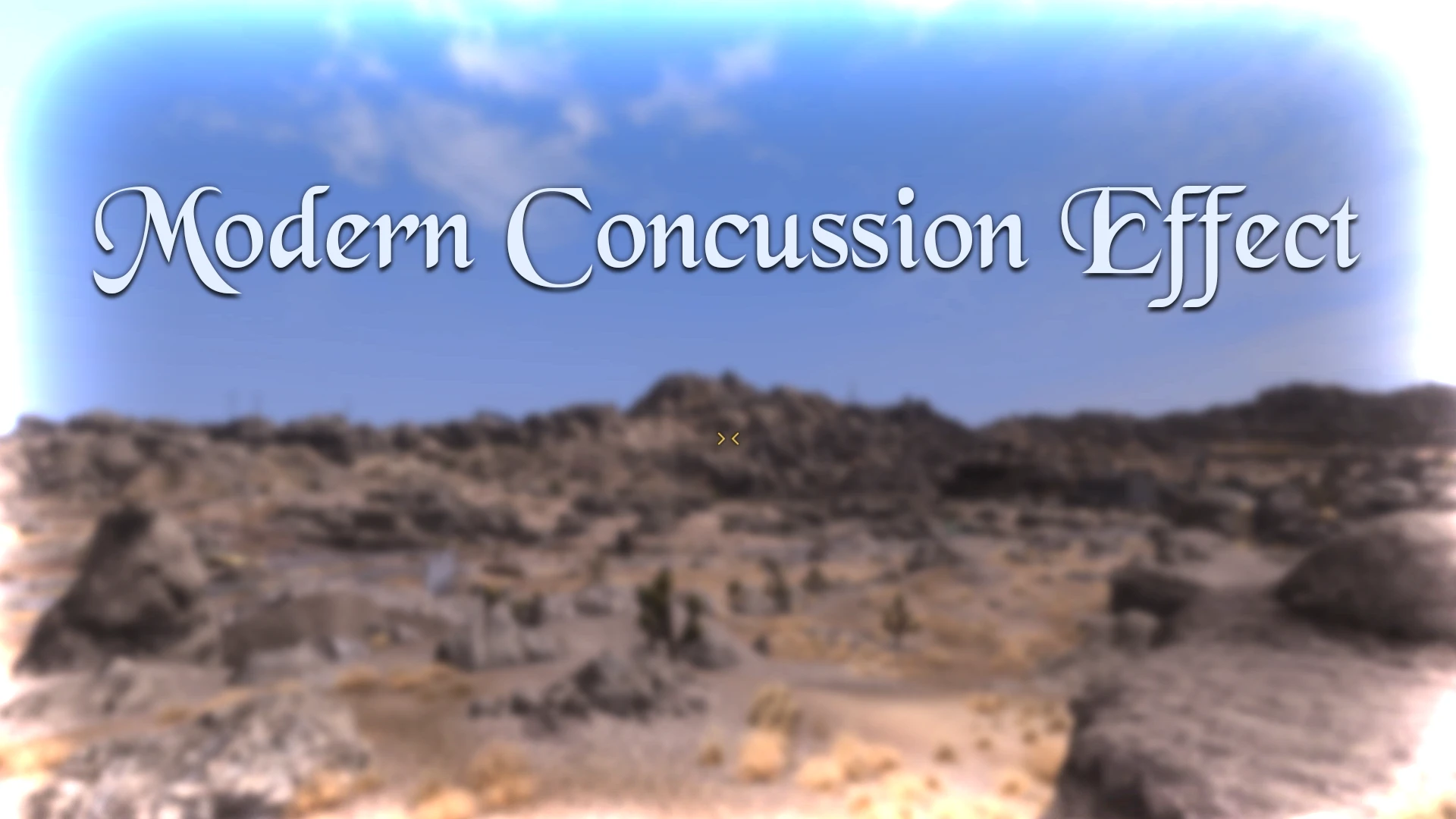 Modern Concussion Effect - DEPRECATED mod for Fallout: New Vegas