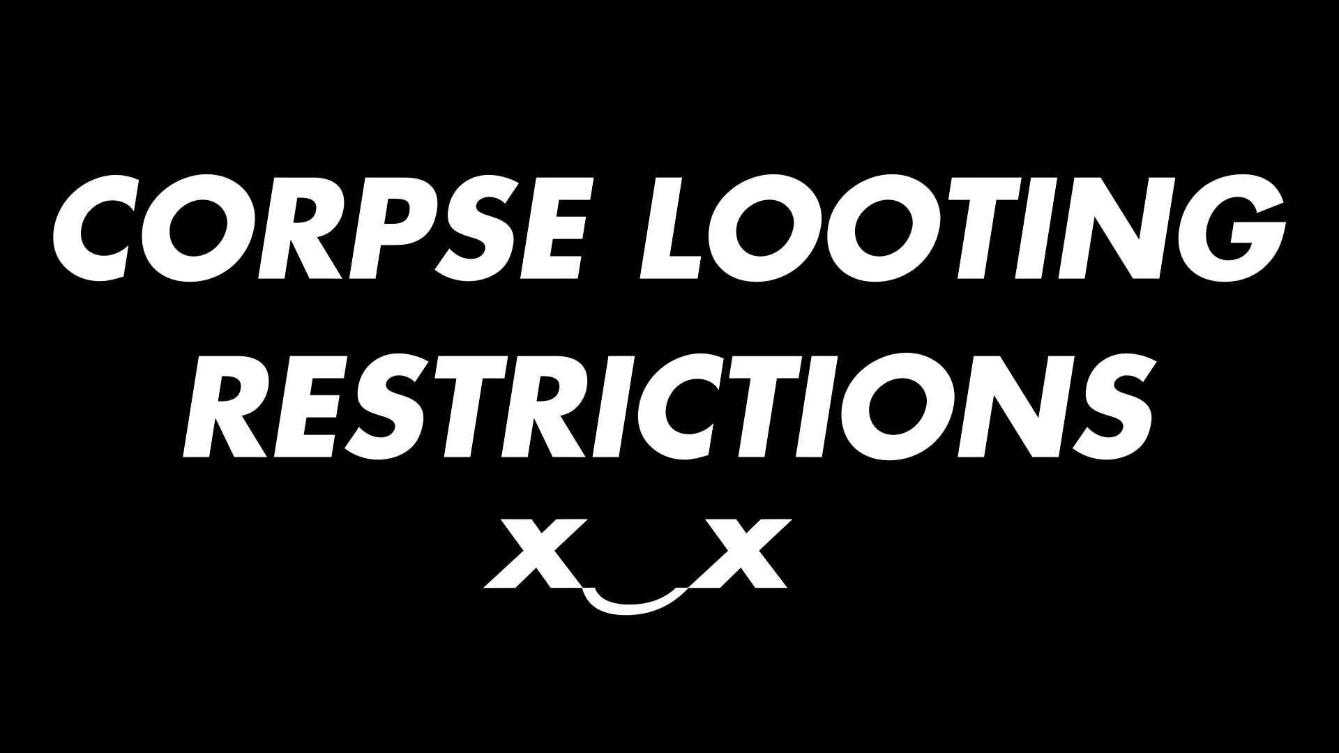 Corpse Looting Restrictions mod for Fallout: New Vegas