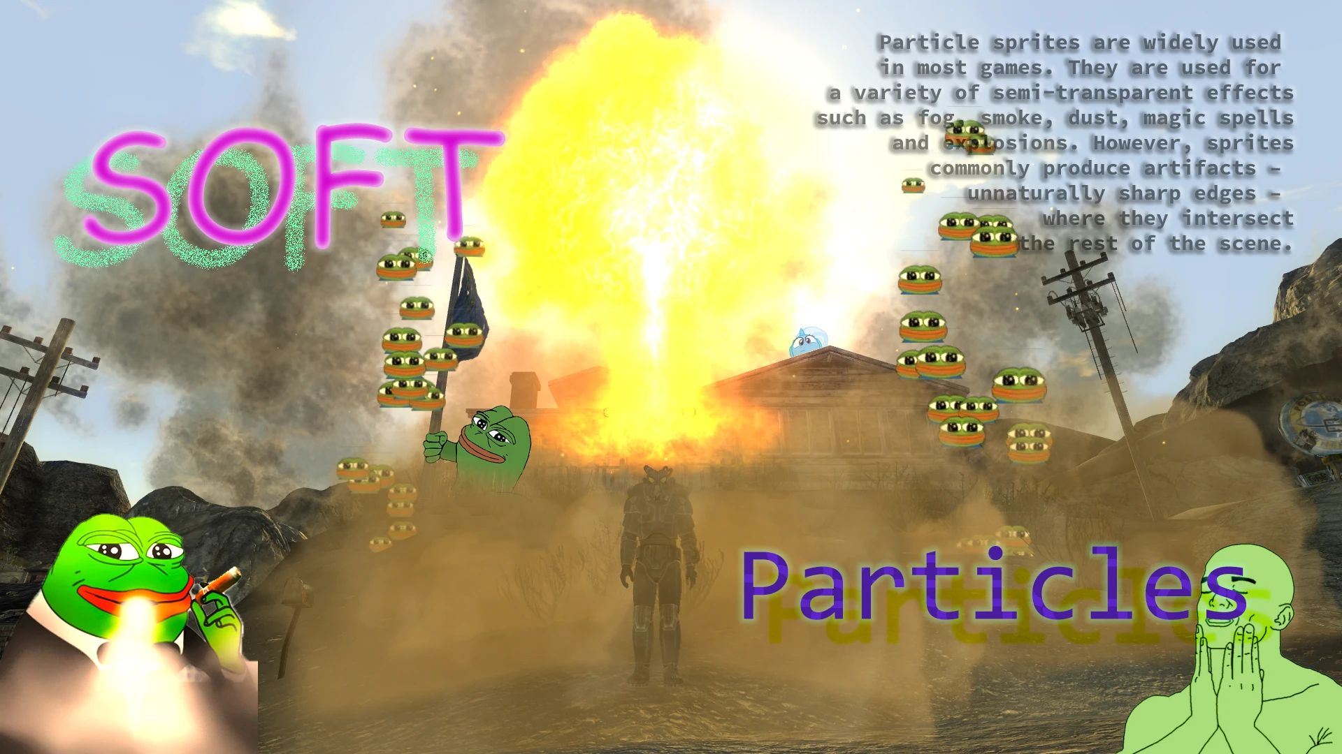 Vanilla Plus Particles mod for Fallout: New Vegas