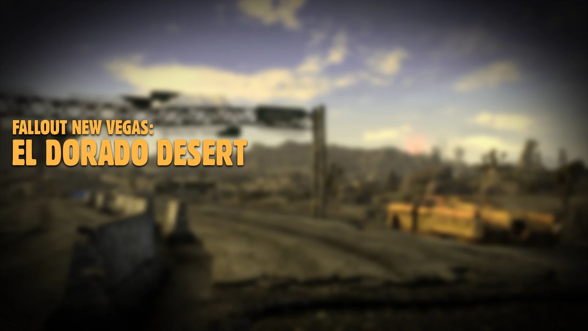 [MCIP] El Dorado Desert mod for Fallout: New Vegas