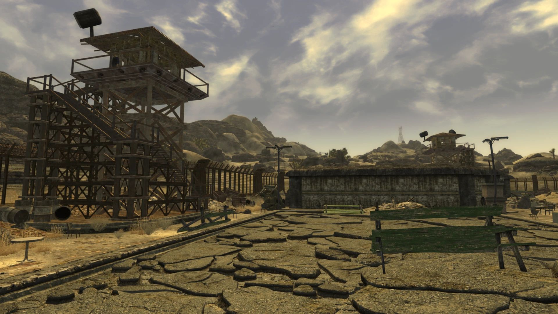 Clean NCRCF Towers mod for Fallout: New Vegas
