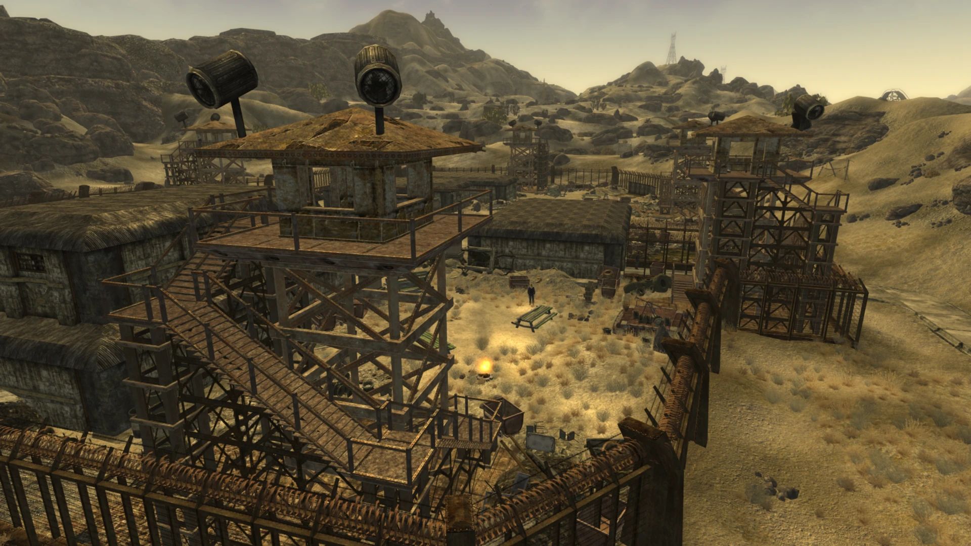 Clean NCRCF Towers mod for Fallout: New Vegas