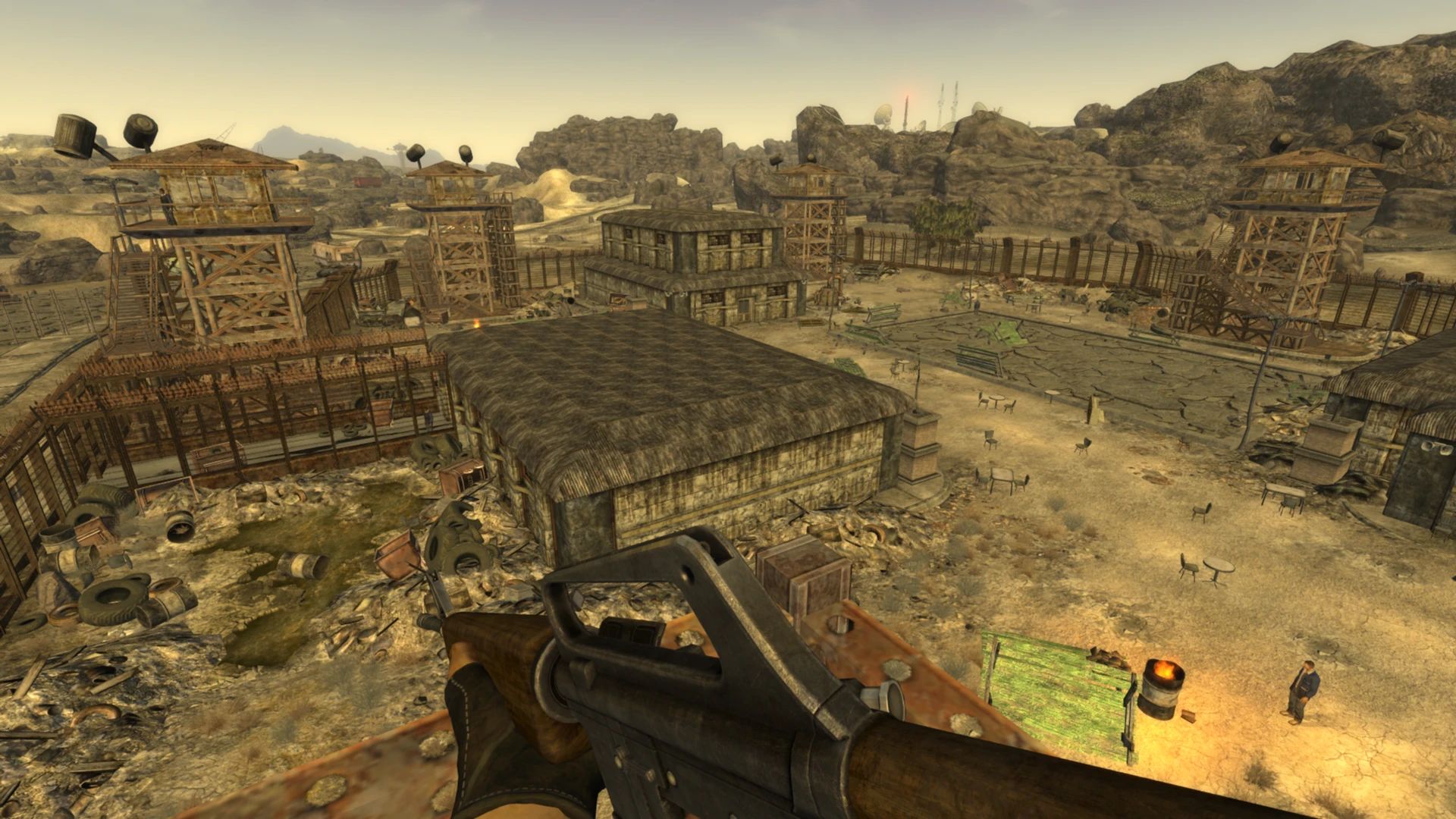 Clean NCRCF Towers mod for Fallout: New Vegas