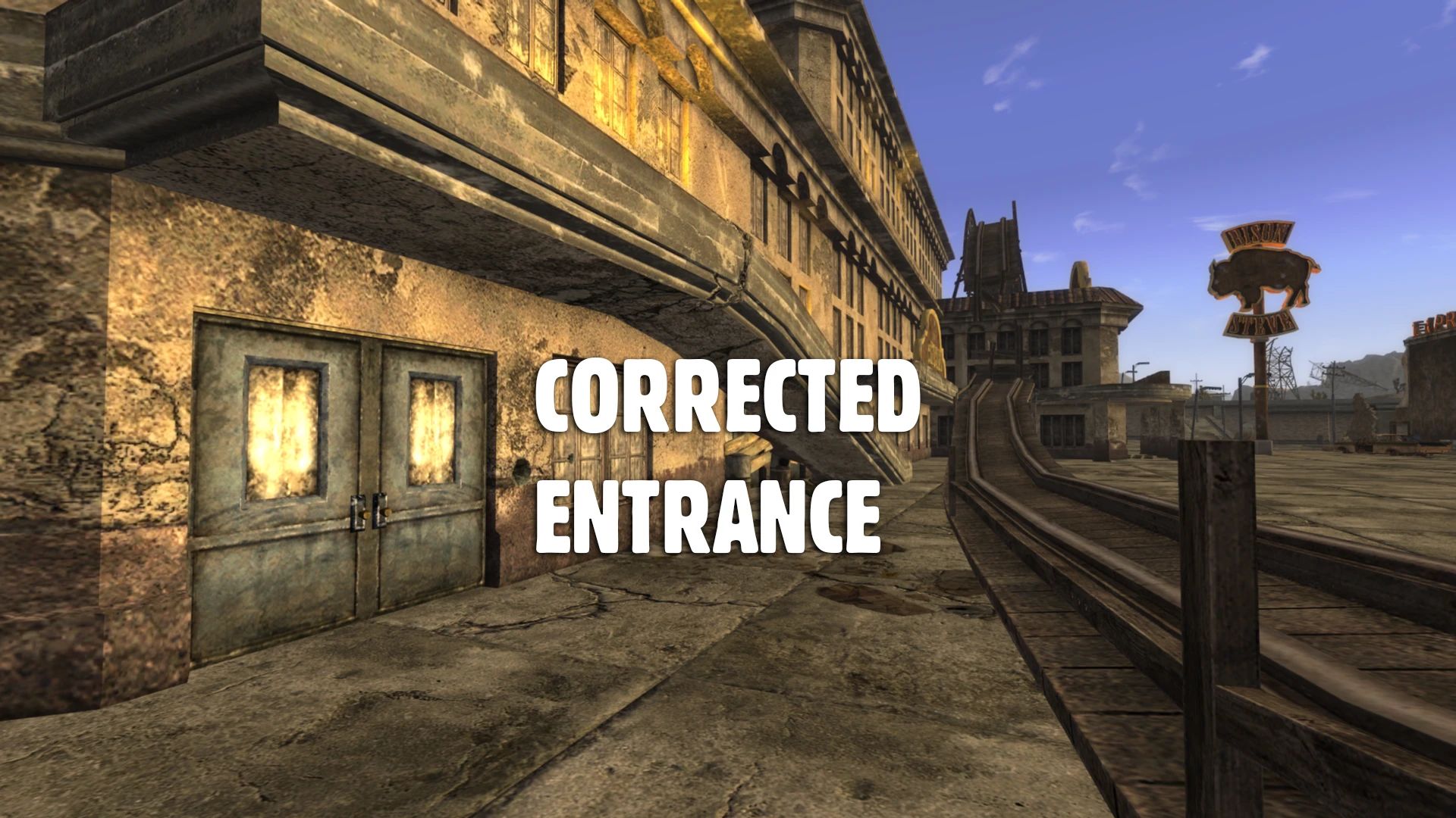 Bison Steve Layout Fix mod for Fallout: New Vegas