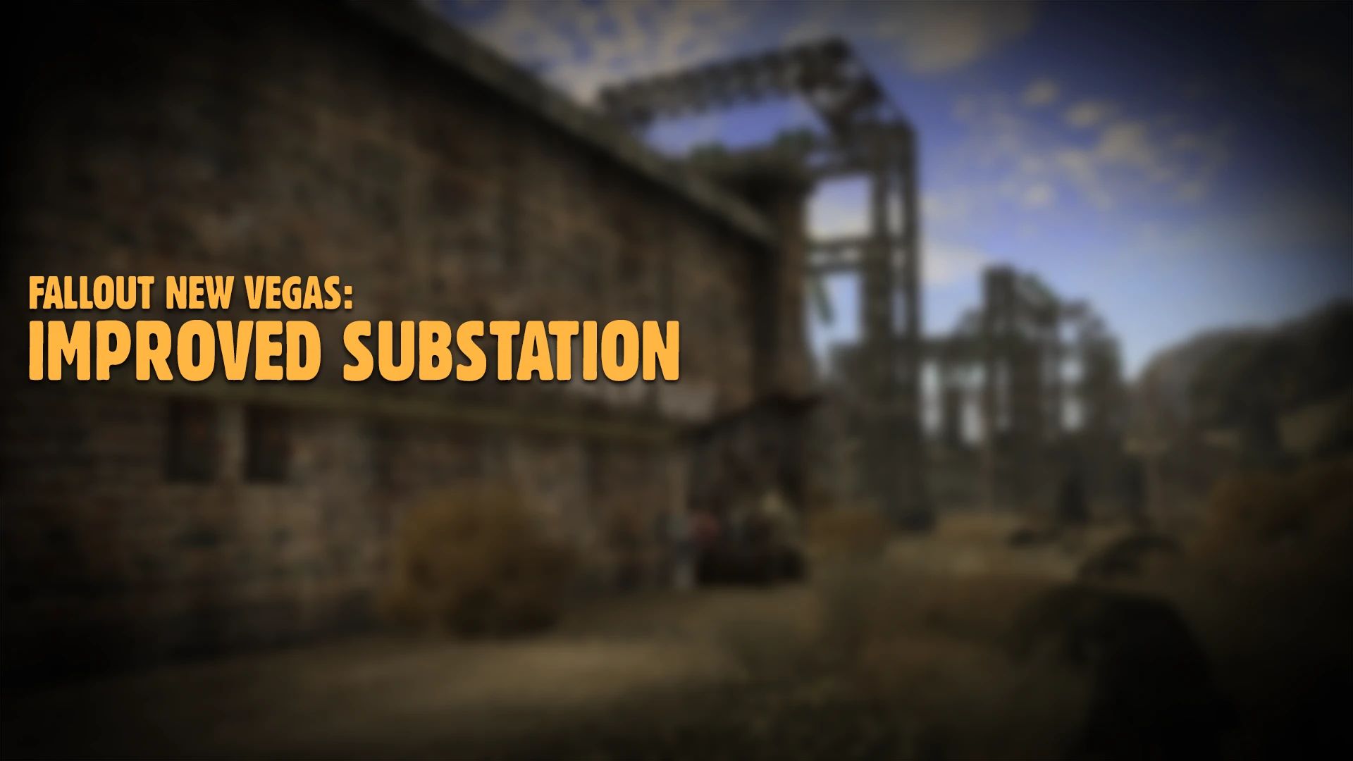 Improved Substation mod for Fallout: New Vegas