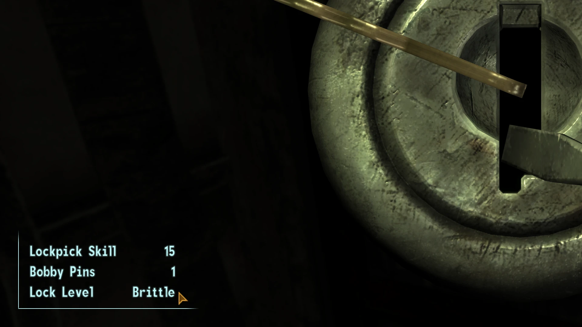 Better Lock Difficulty Descriptions mod for Fallout: New Vegas