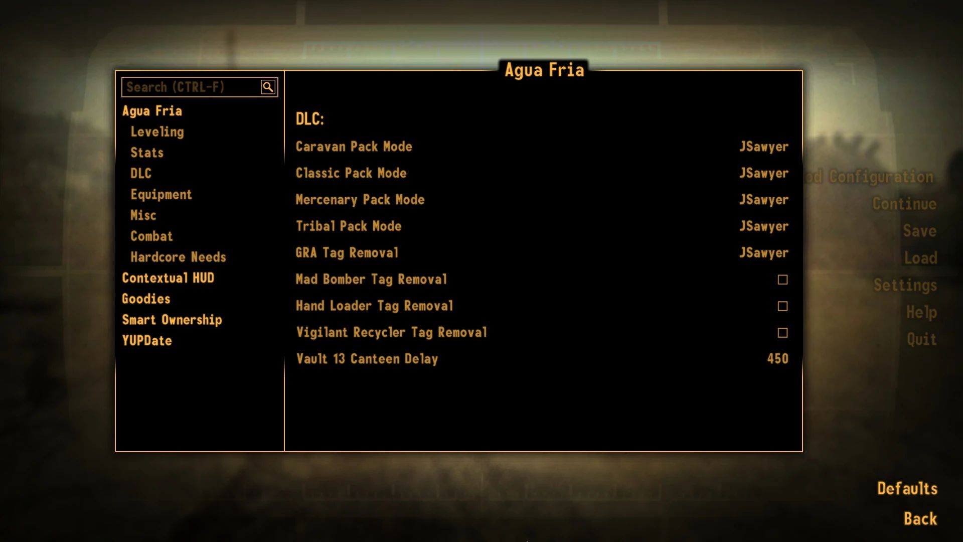 Agua Fria - JSawyer Redone mod for Fallout: New Vegas