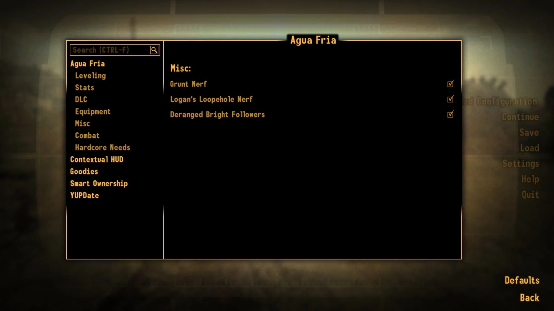 Agua Fria - JSawyer Redone mod for Fallout: New Vegas