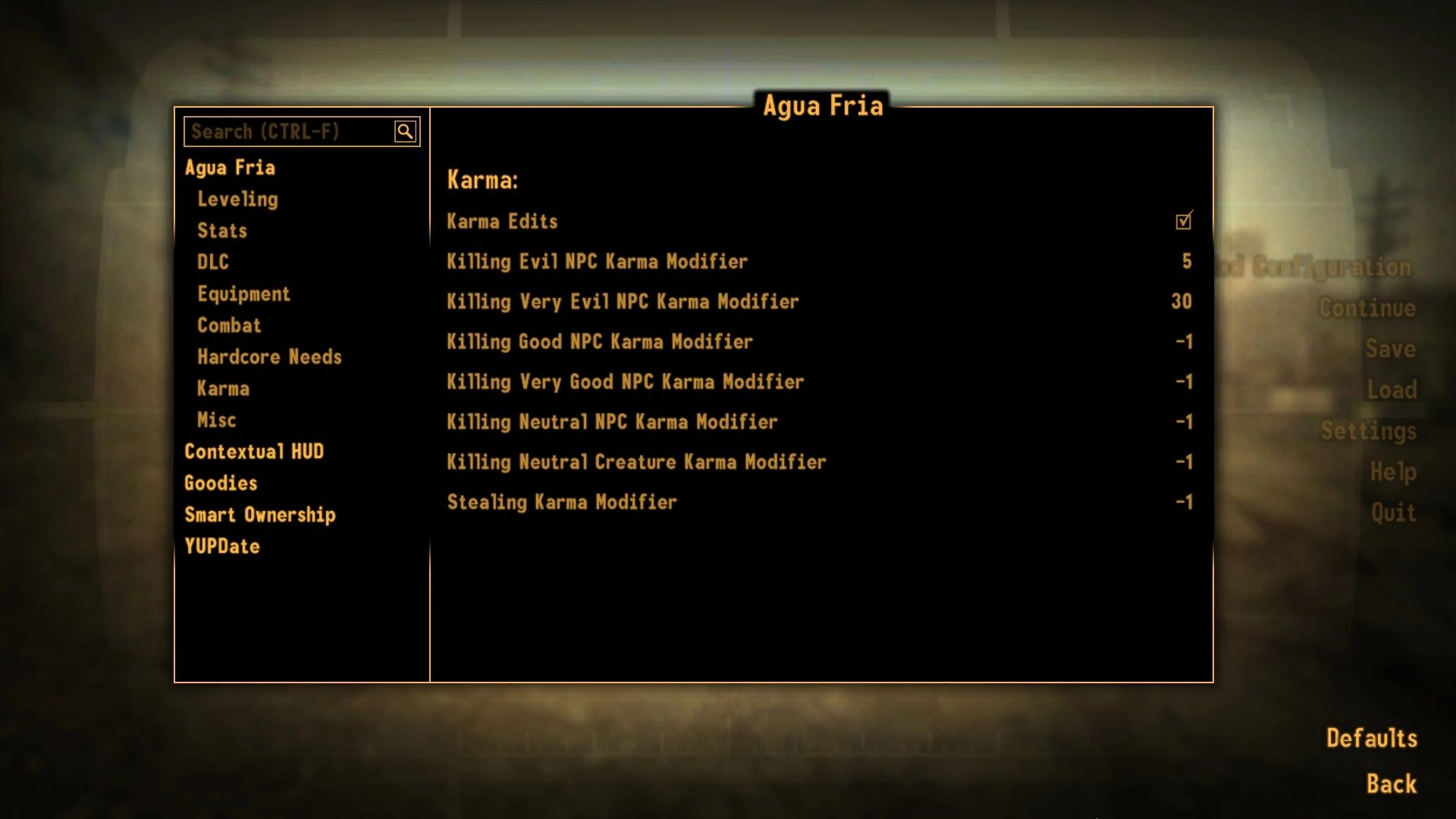 Agua Fria - JSawyer Redone mod for Fallout: New Vegas