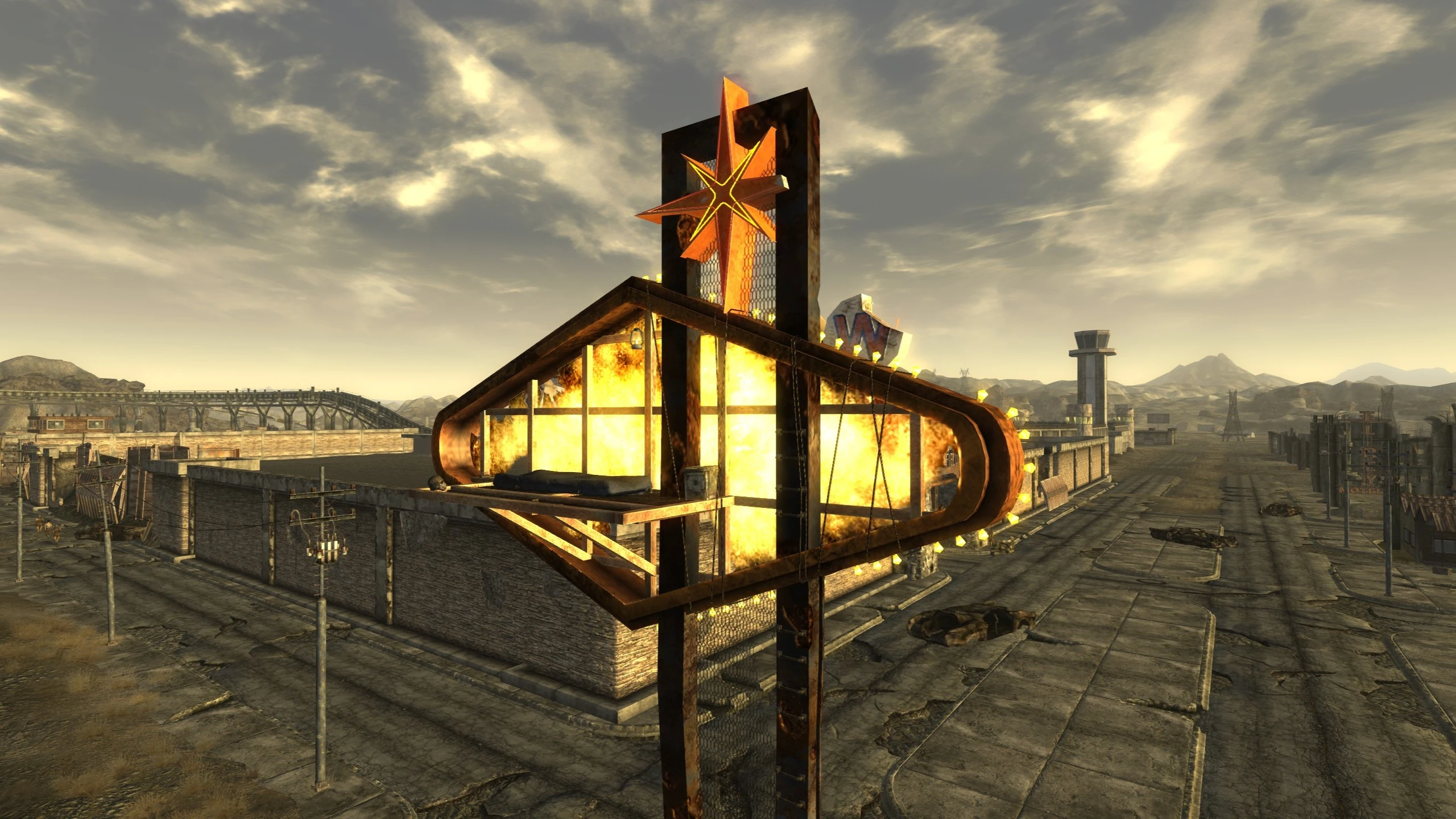 Last Light at Vegas - Sleep Under the Sign mod for Fallout: New Vegas