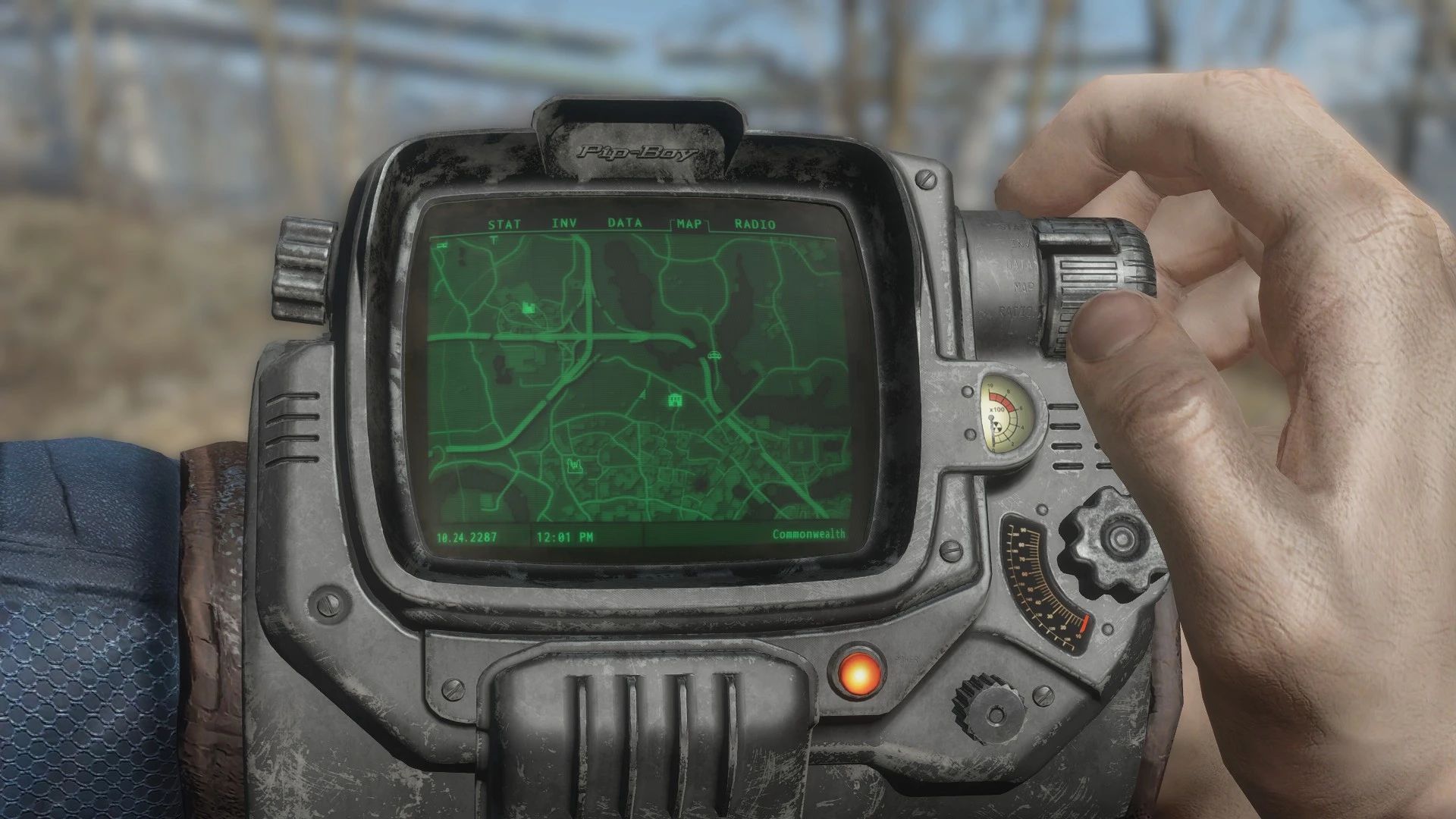 Die-Cast Pip-Boy mod for Fallout 4