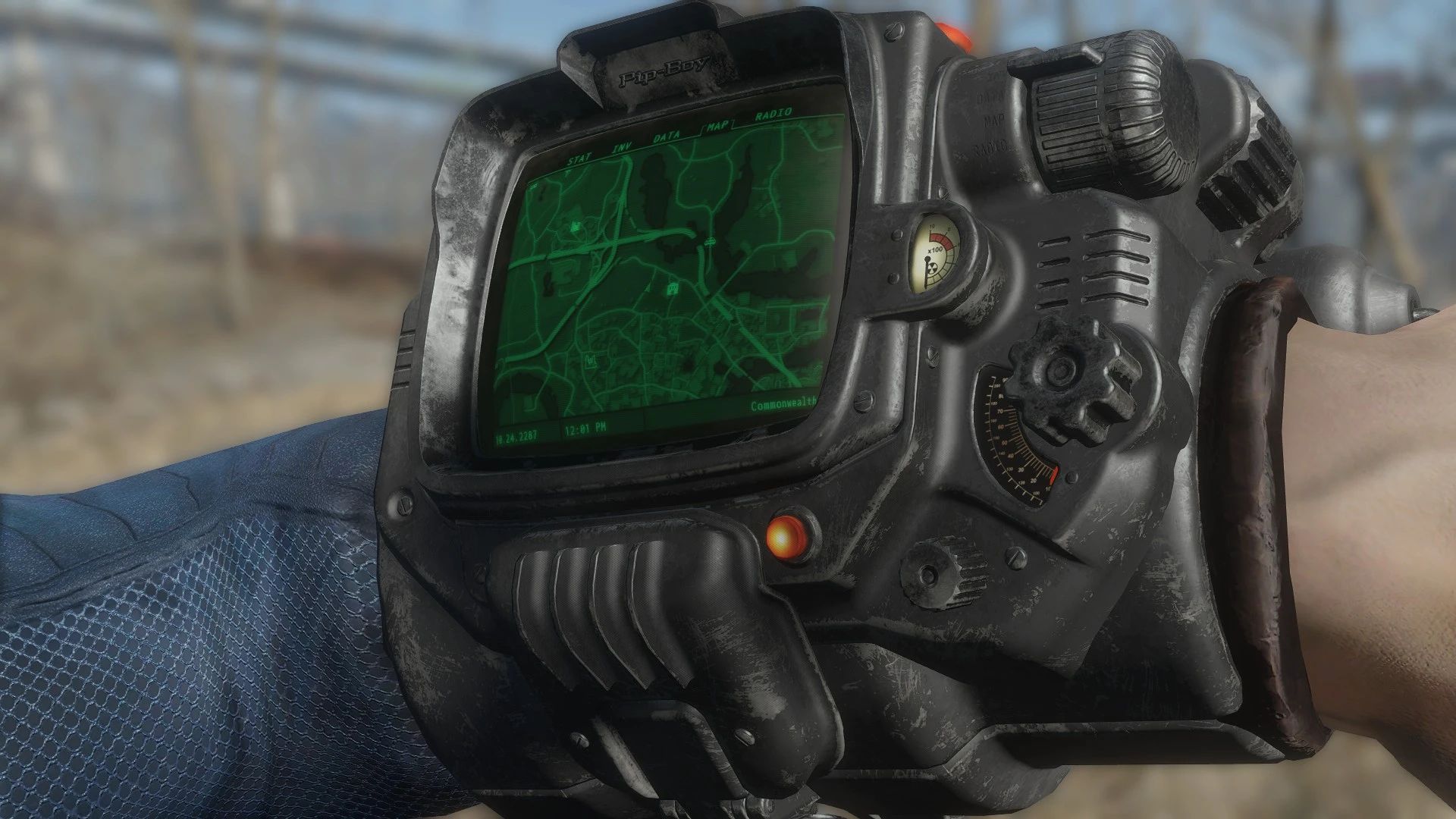 Die-Cast Pip-Boy mod for Fallout 4