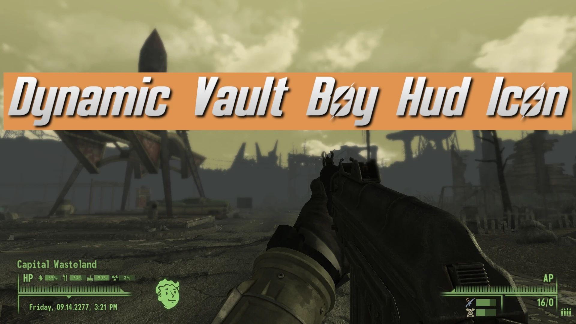 Dynamic Vault Boy Hud Icon - ESPless mod for Fallout: New Vegas
