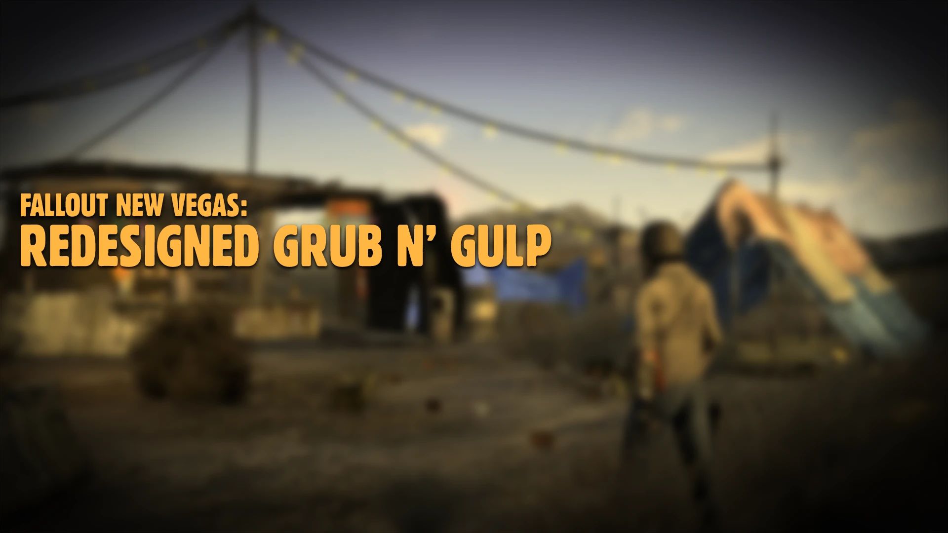 Redesigned Grub n' Gulp mod for Fallout: New Vegas